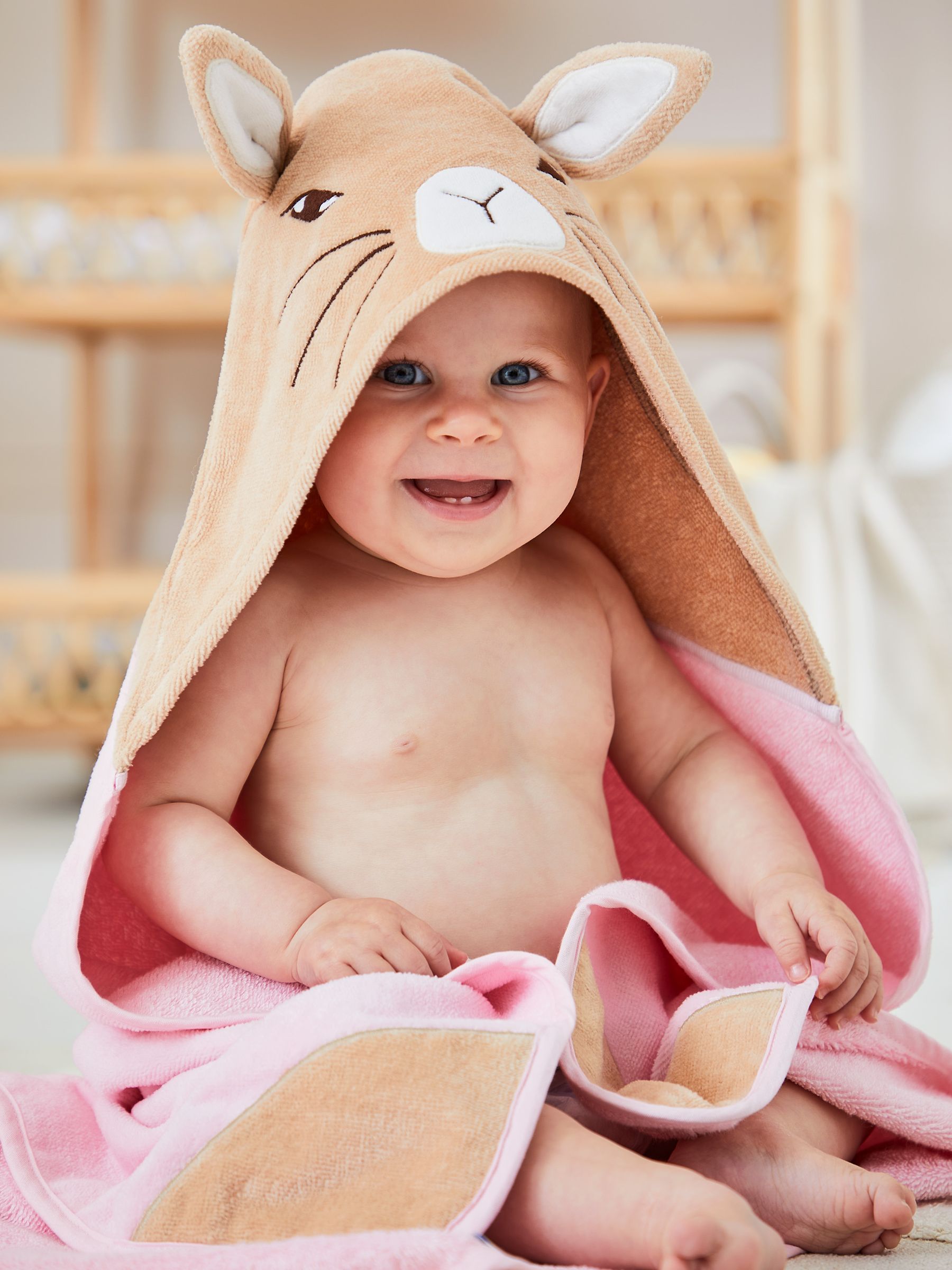 Personalised Flopsy Bunny Hooded Towel