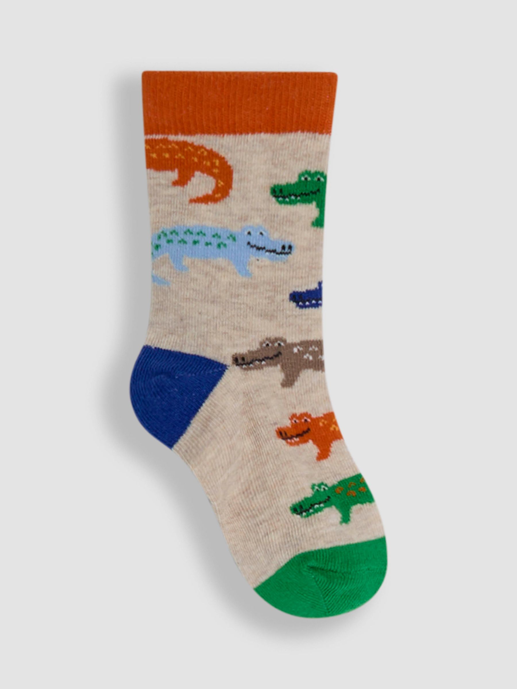 Navy 3-Pack Printed Socks