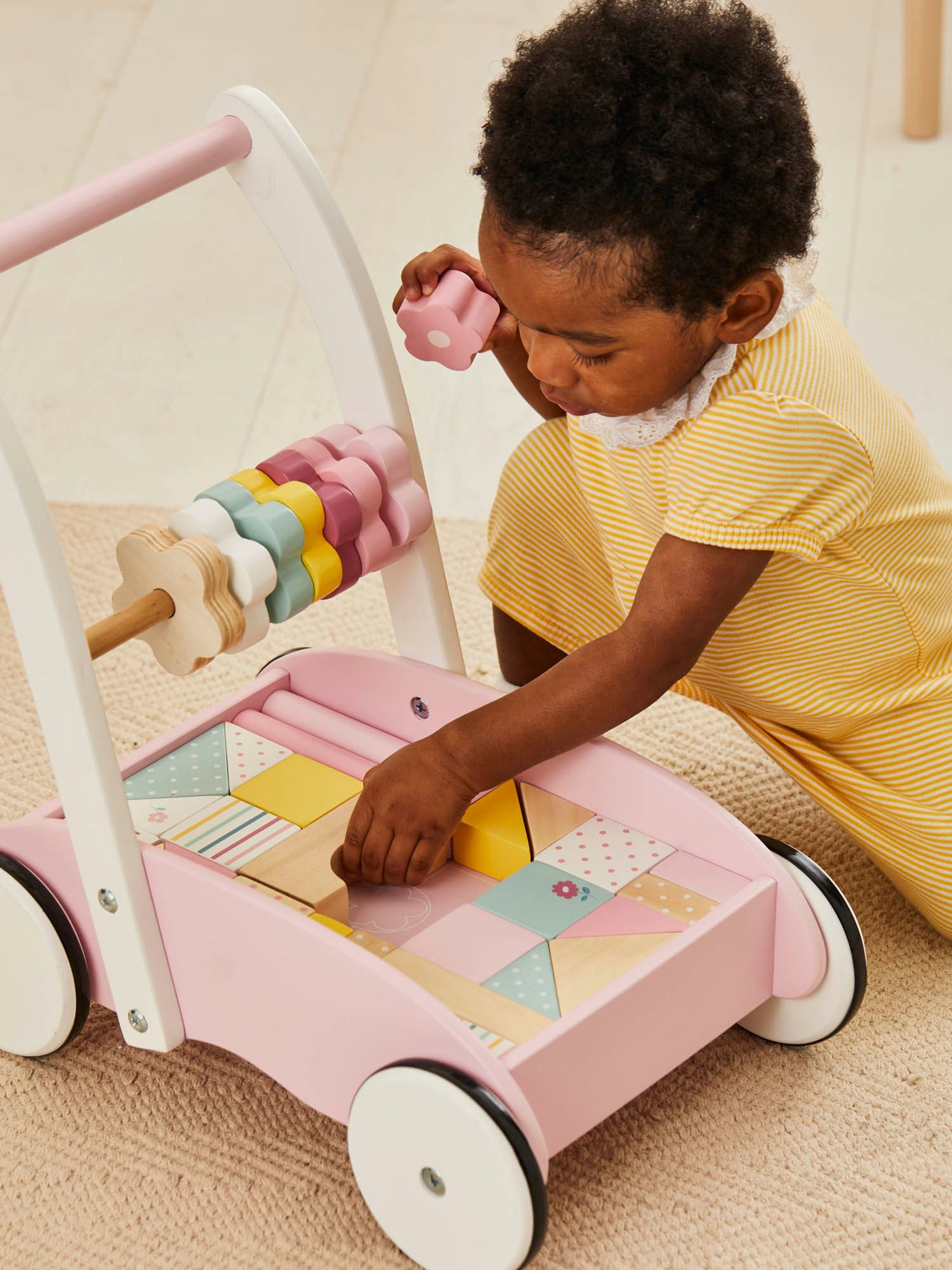 Pink Baby Walker