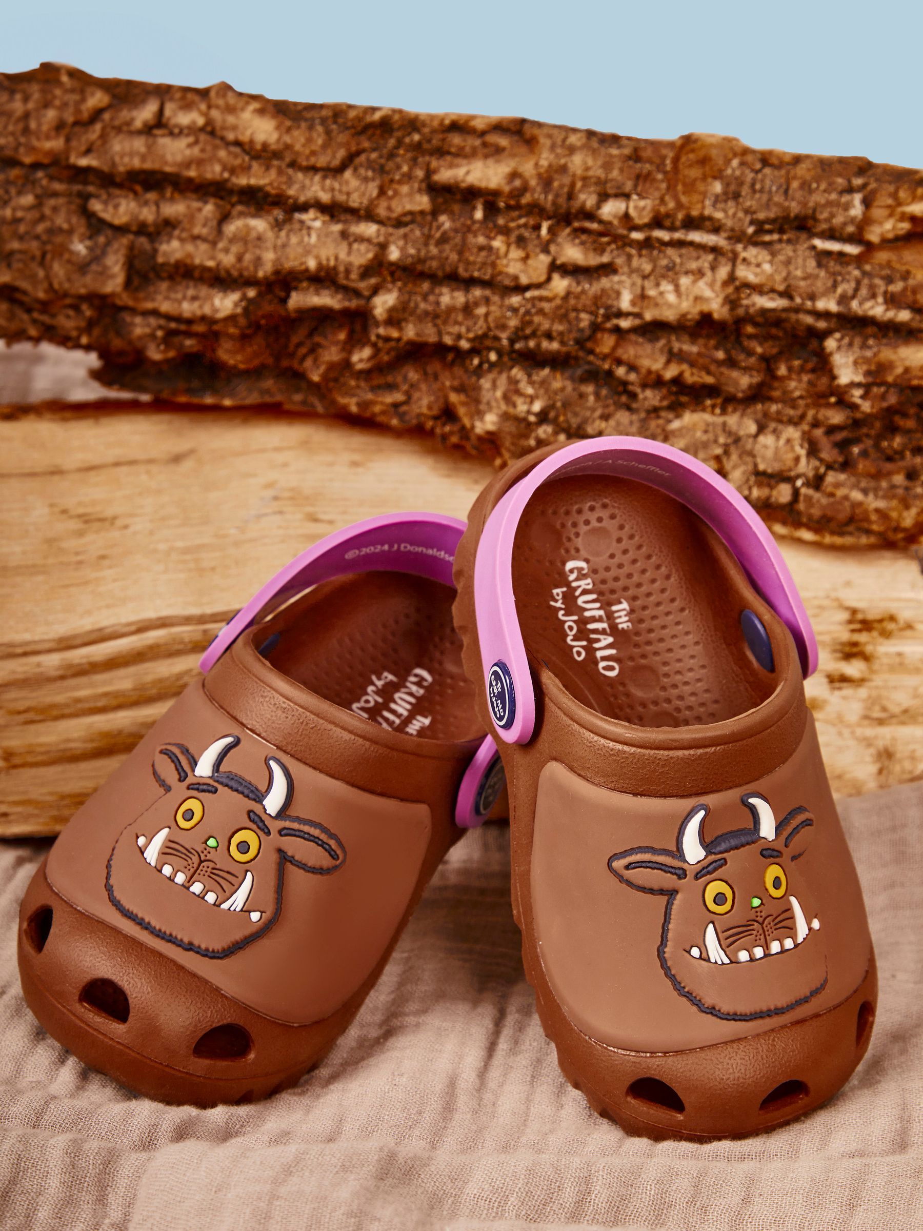 Brown The Gruffalo Clogs