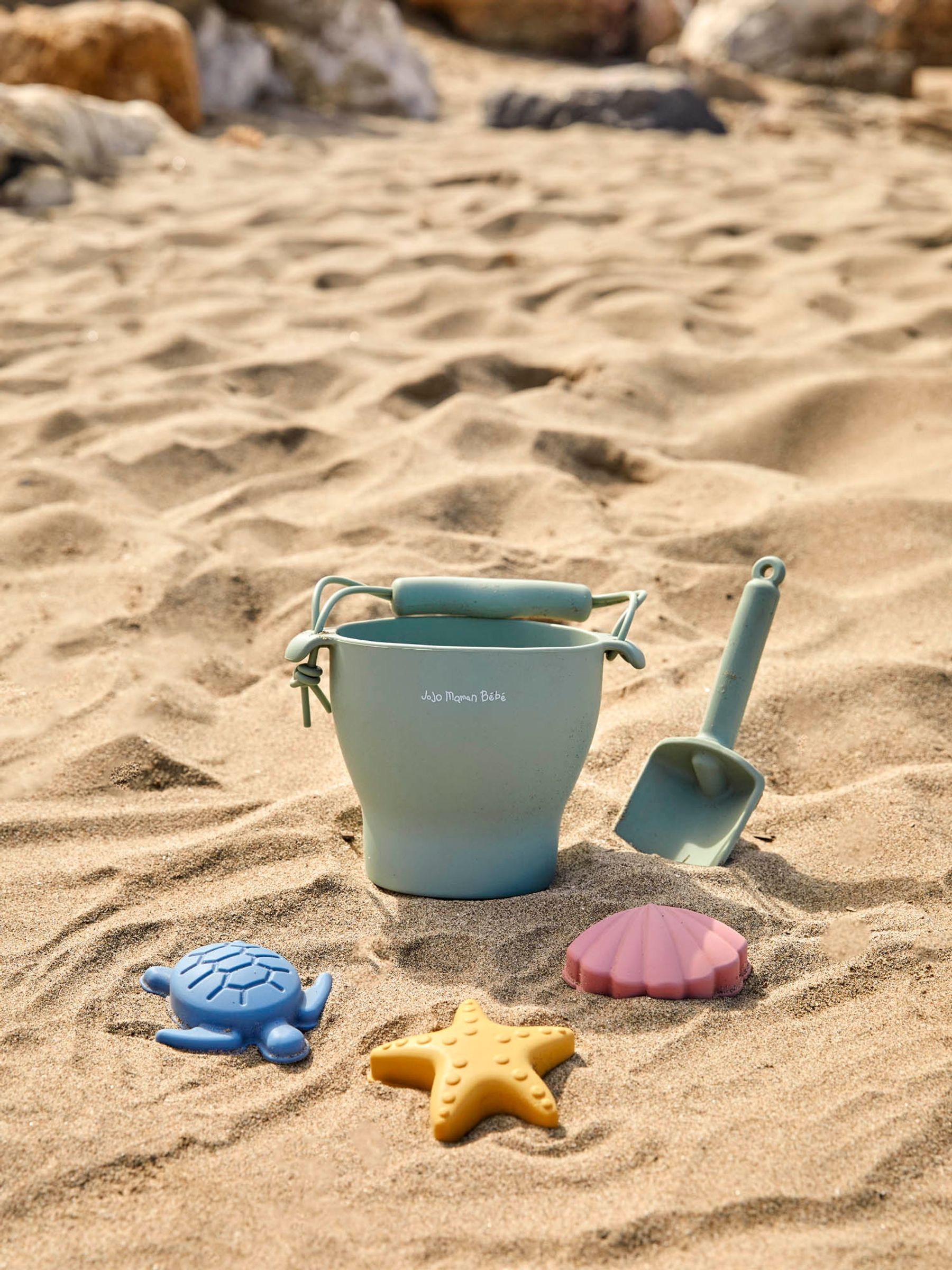 Silicone Bucket and Spade Set