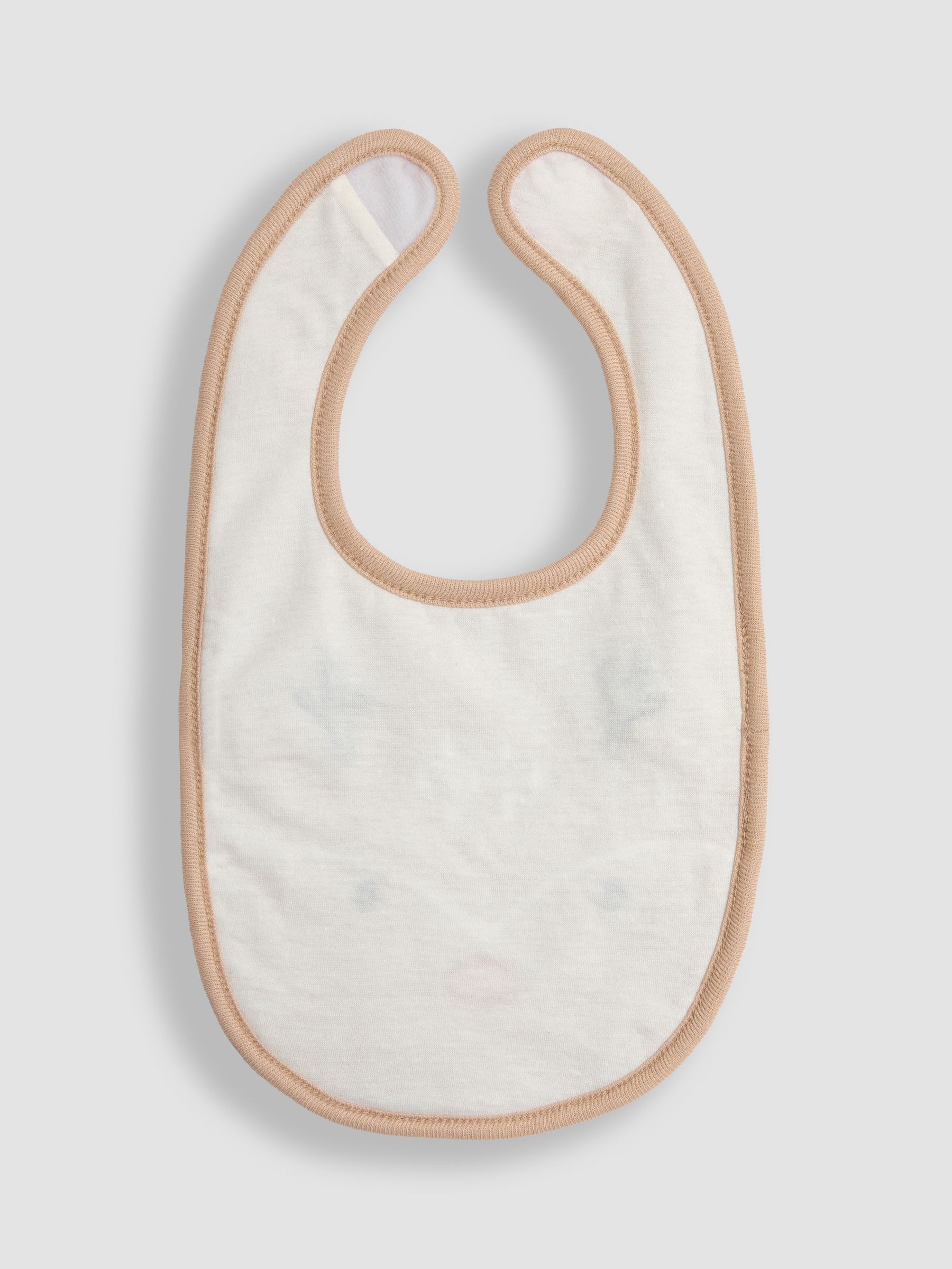 Brown Reindeer Bib