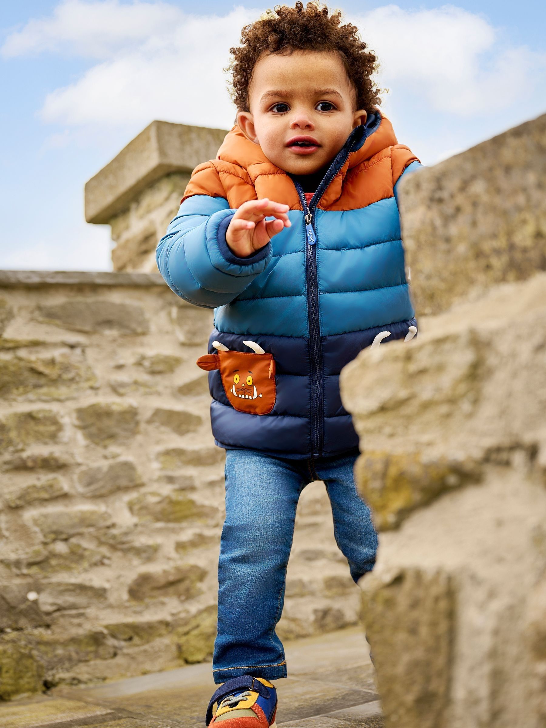 Gruffalo Brown The Gruffalo Puffer Jacket