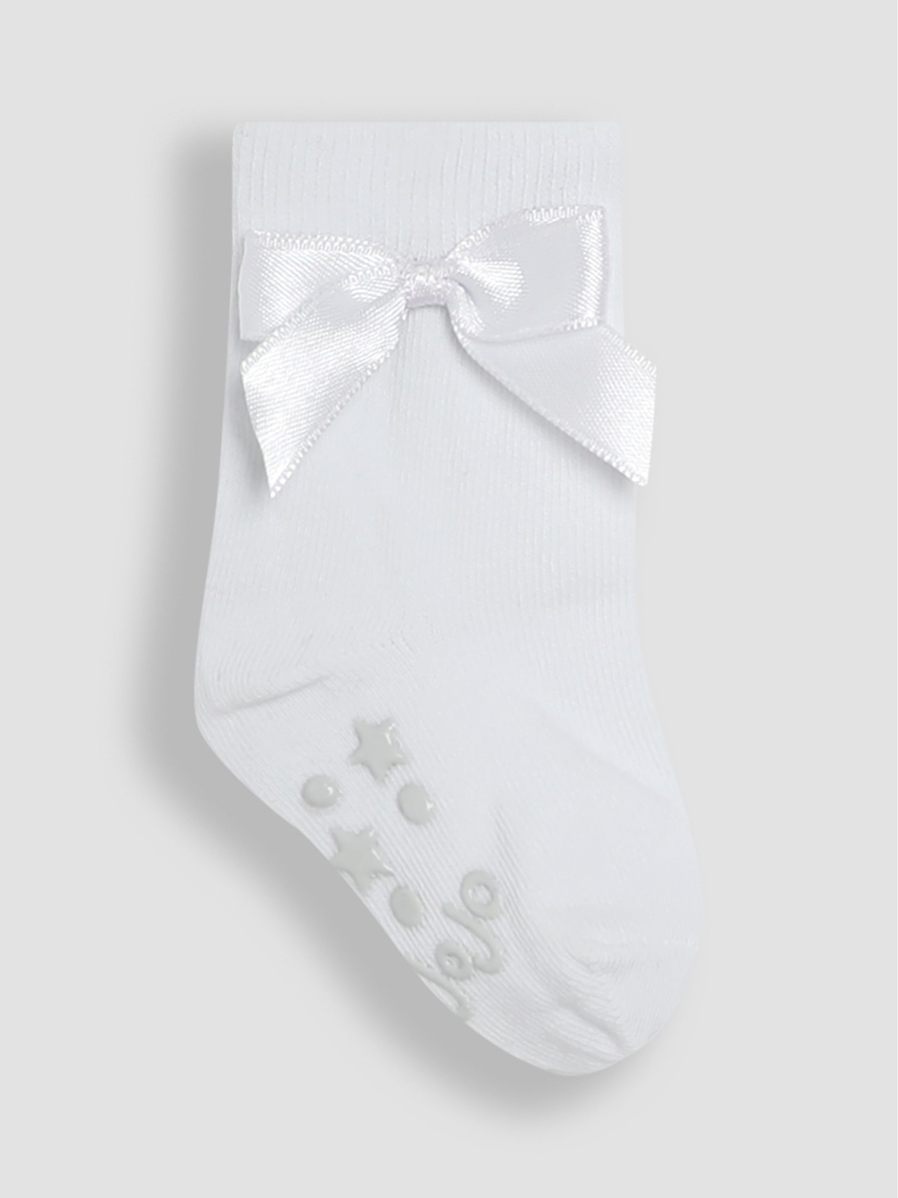 Burgundy 2-Pack Bow Socks