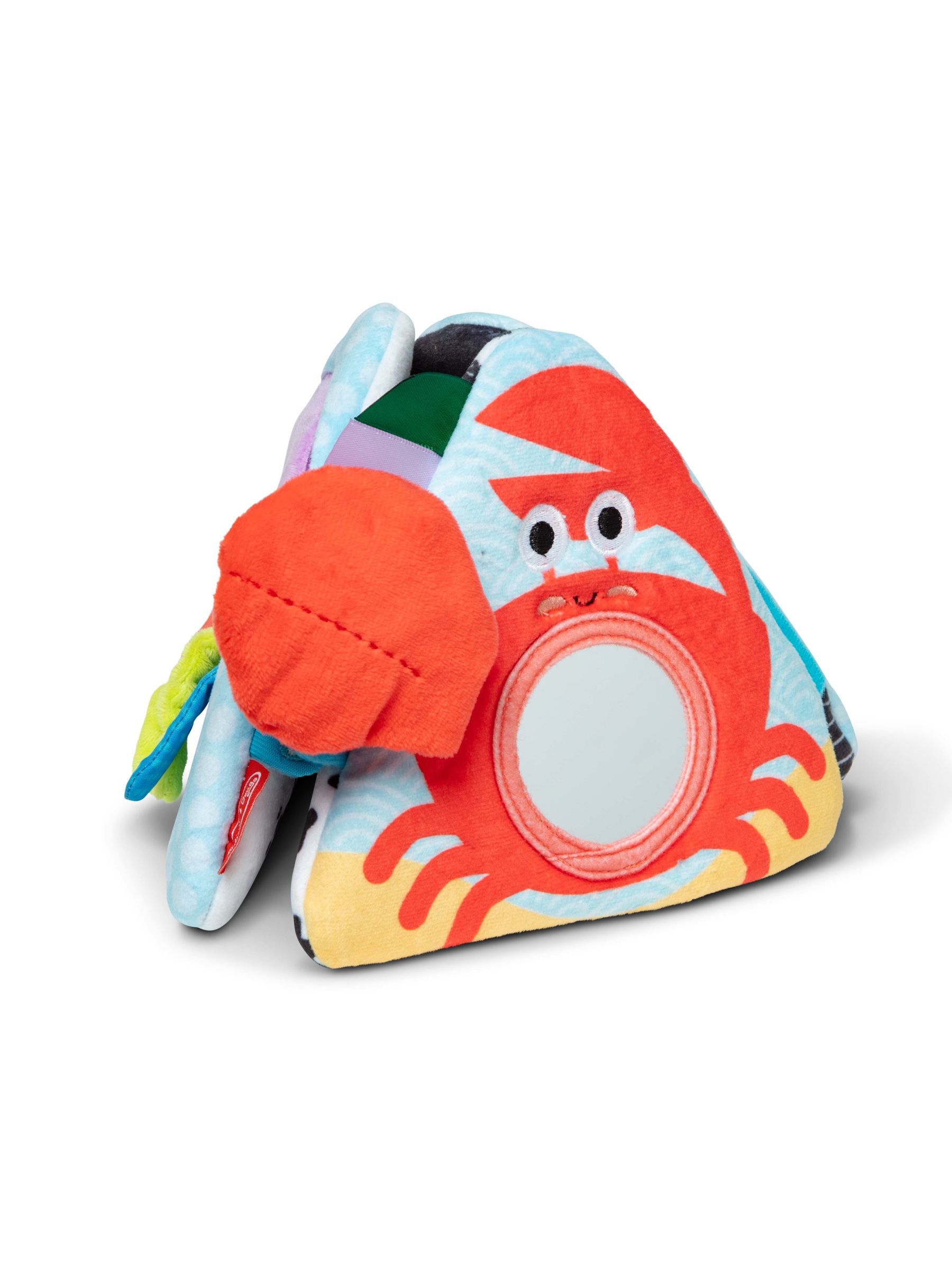 Melissa & Doug No Colour Ocean Tummy Time Triangle