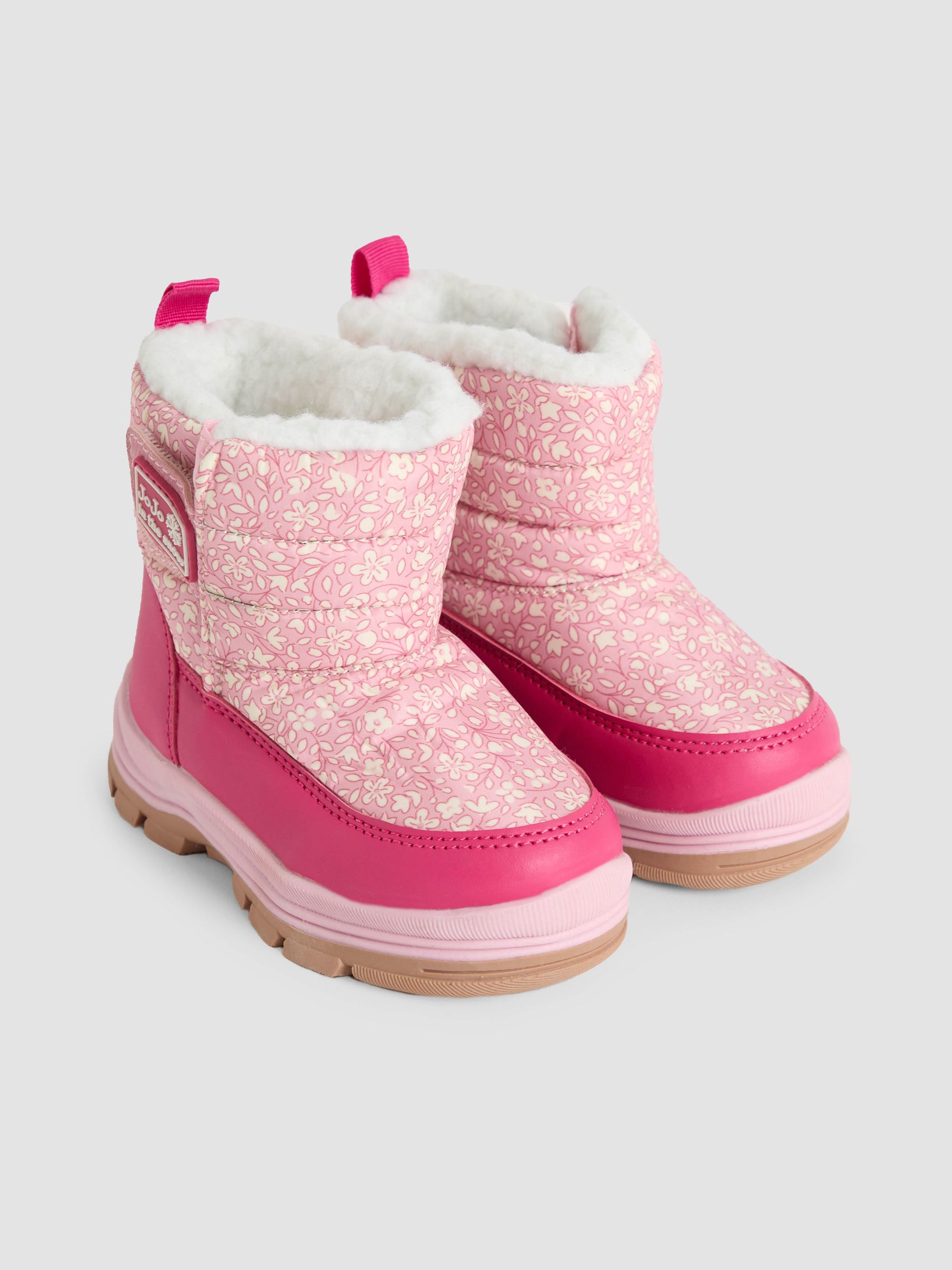 Pink Cosy Snow Boots