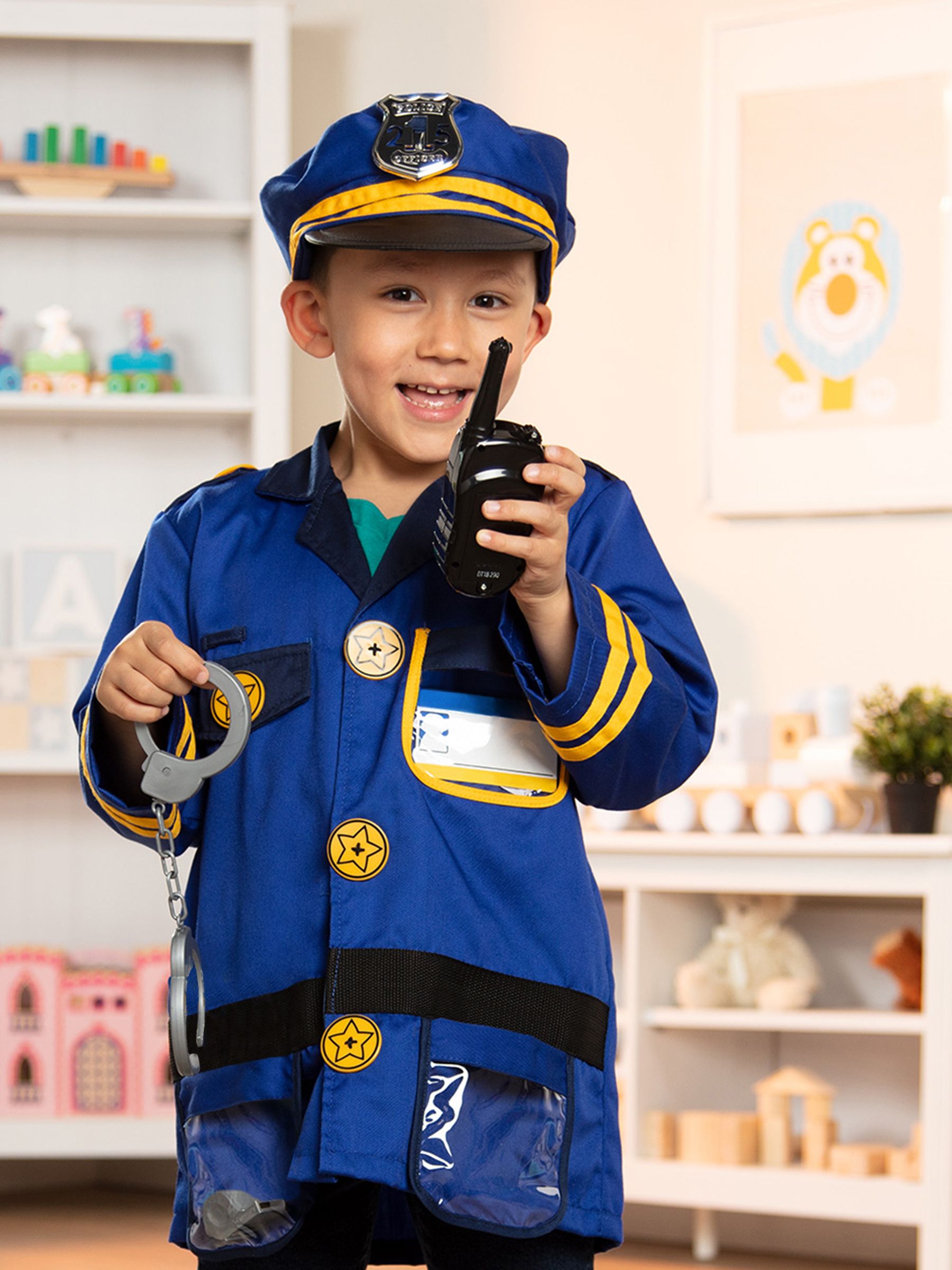 Melissa And Doug Clear Police Officer Role Play Set