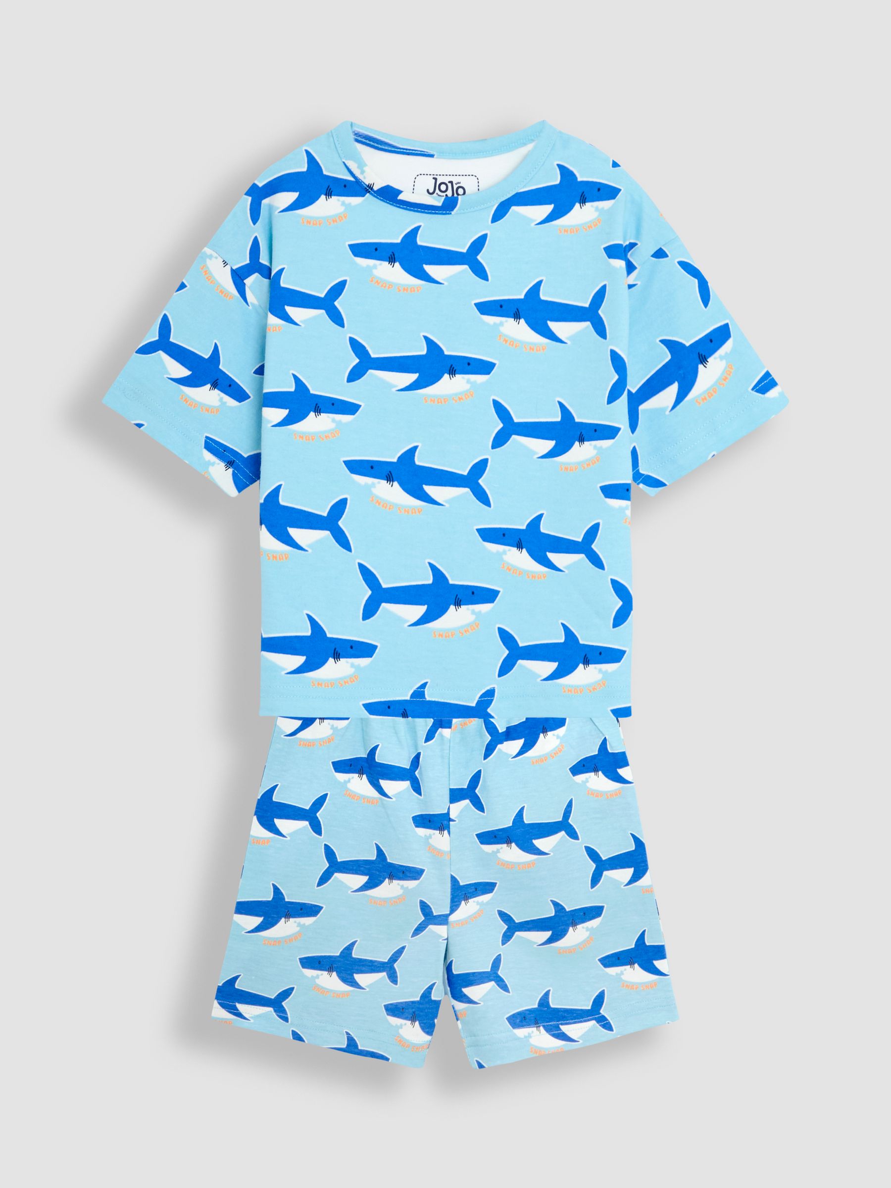 Blue Glow In The Dark Jersey Pyjamas