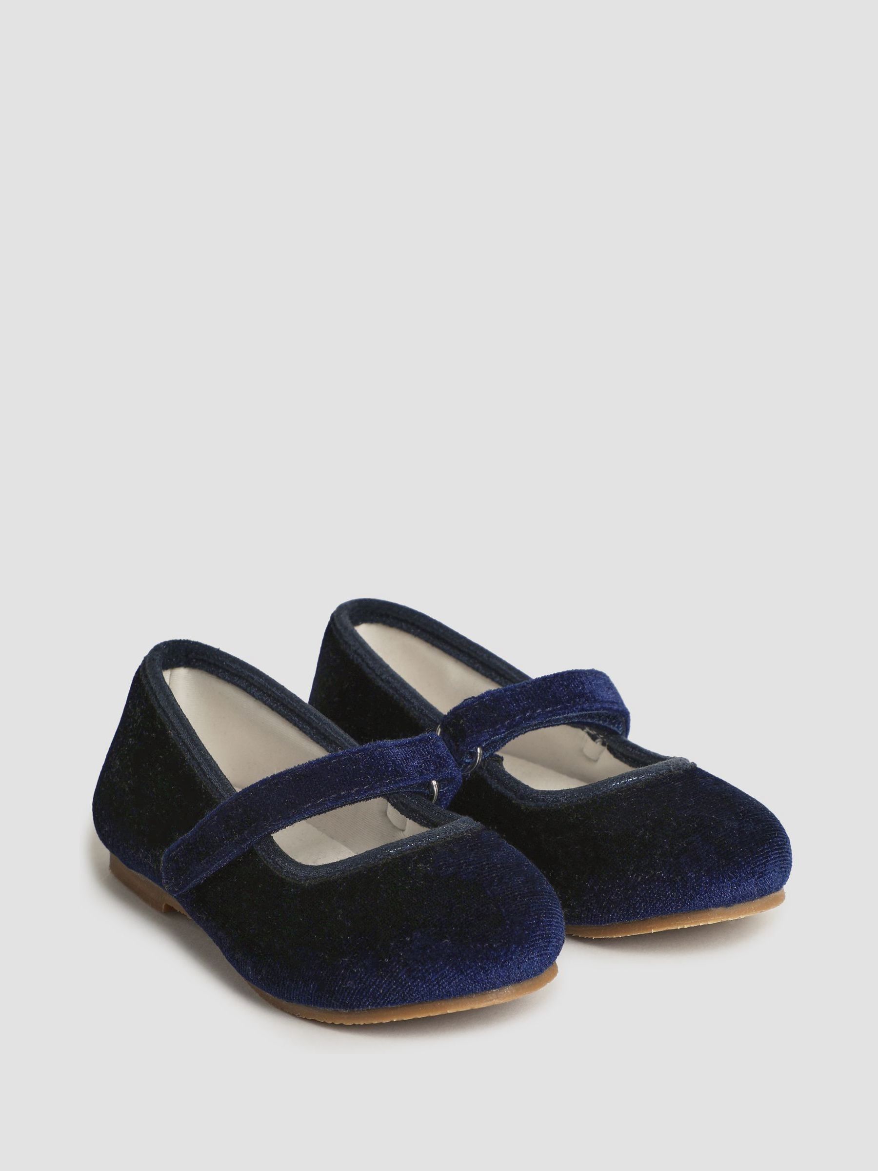 Navy Ballet Shoes