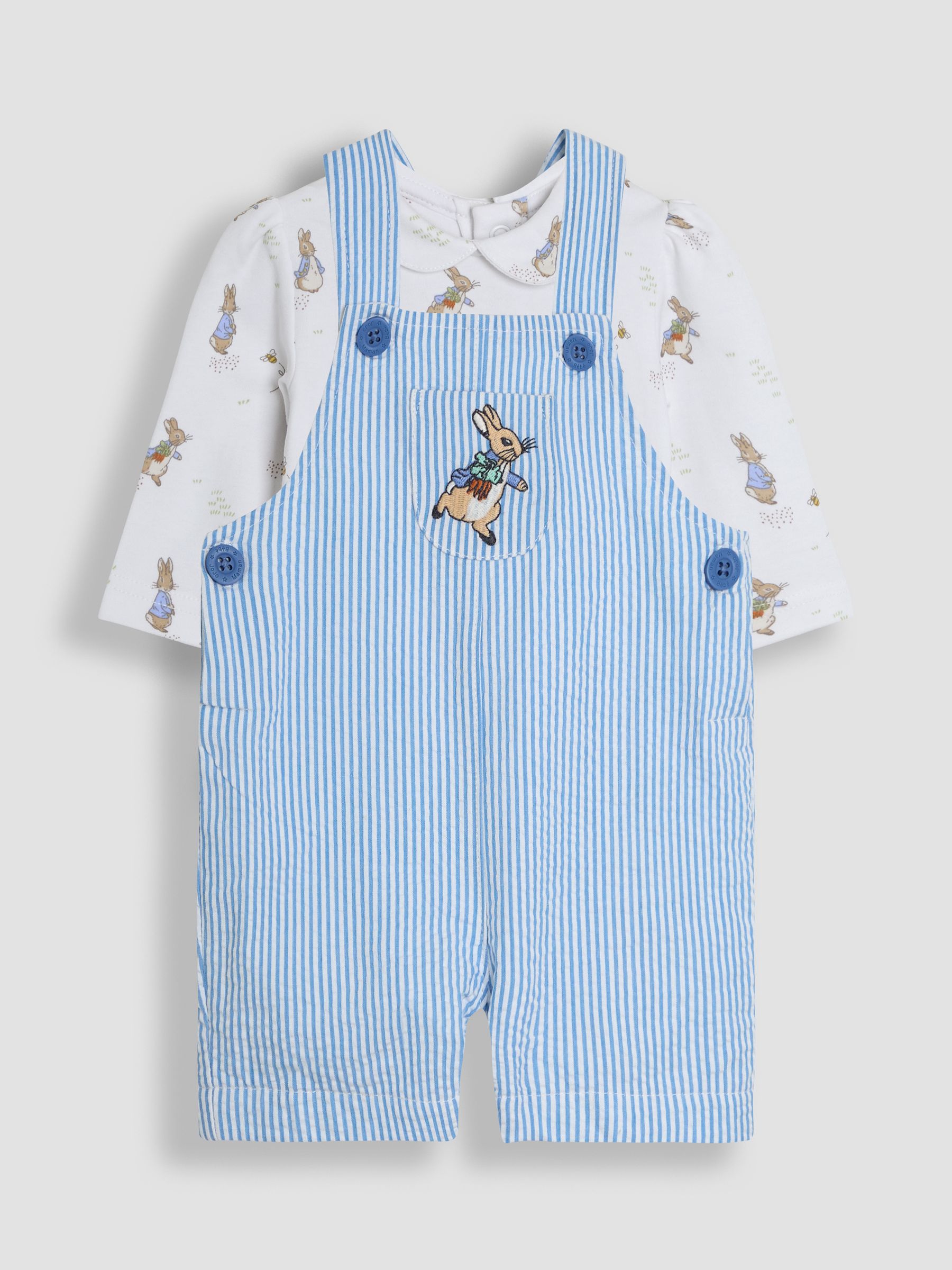 Blue Peter Rabbit™ 2-Piece Dungarees & Body Set