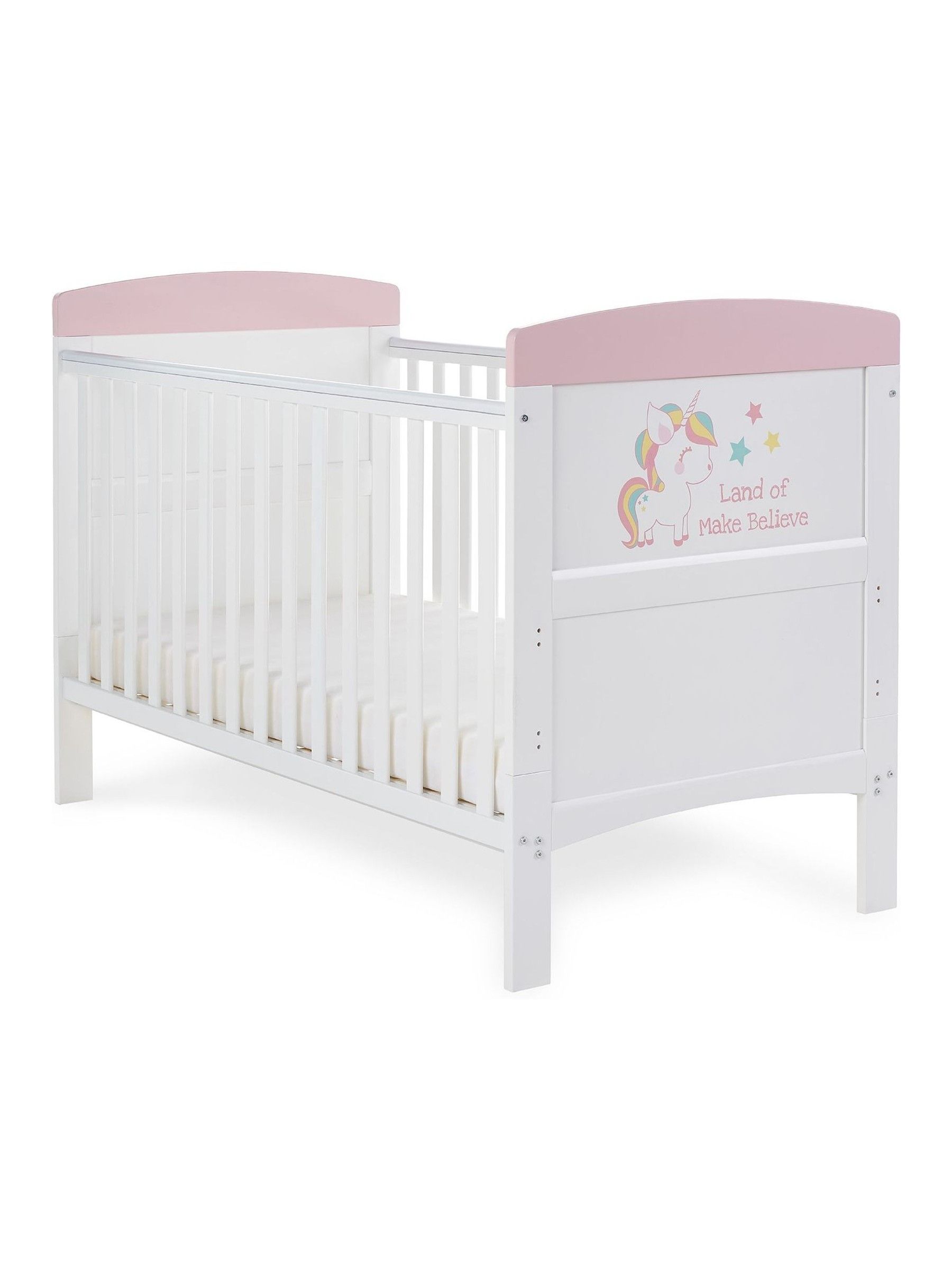 Obaby White Grace Inspire Cot Bed