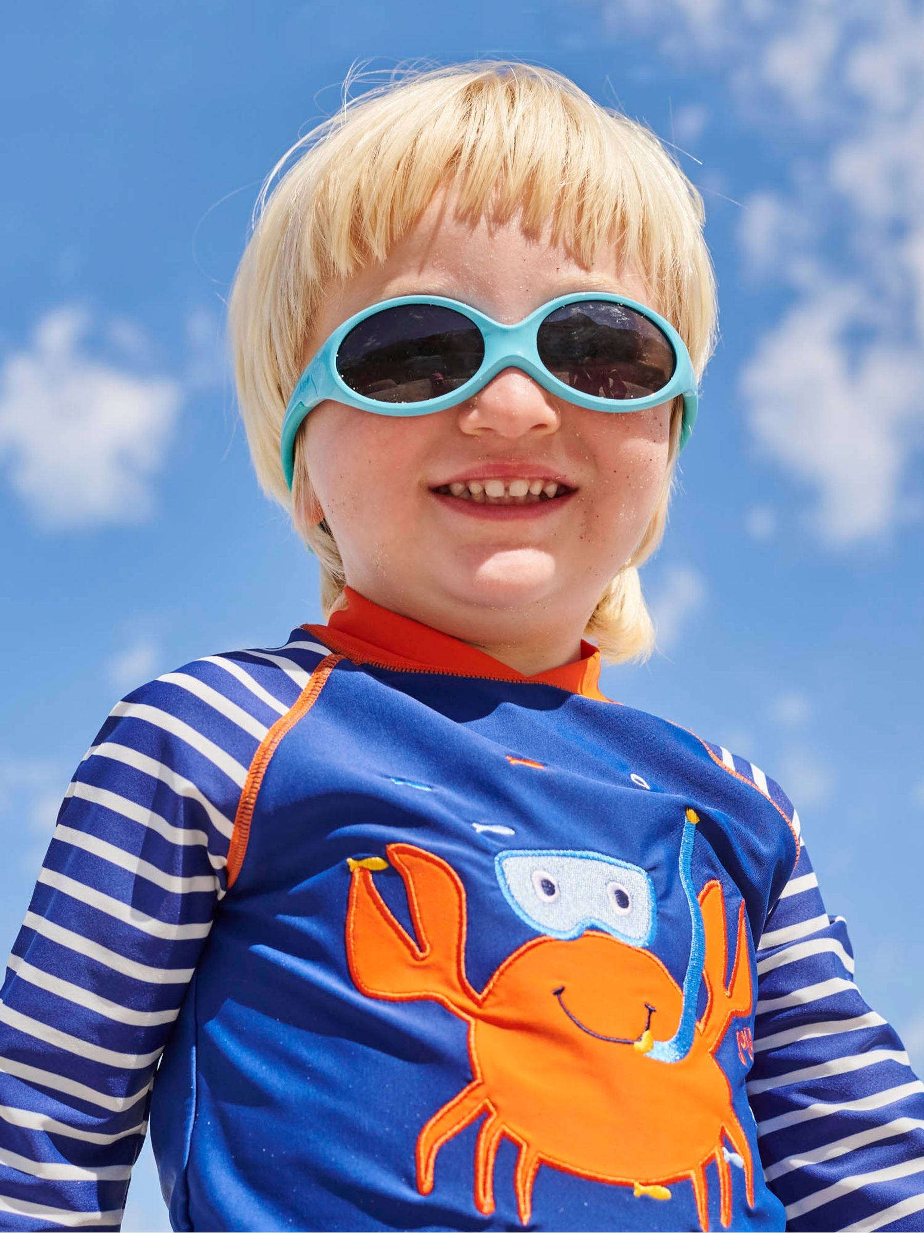 Blue Crab UPF 50 Sun Protection Rash Vest