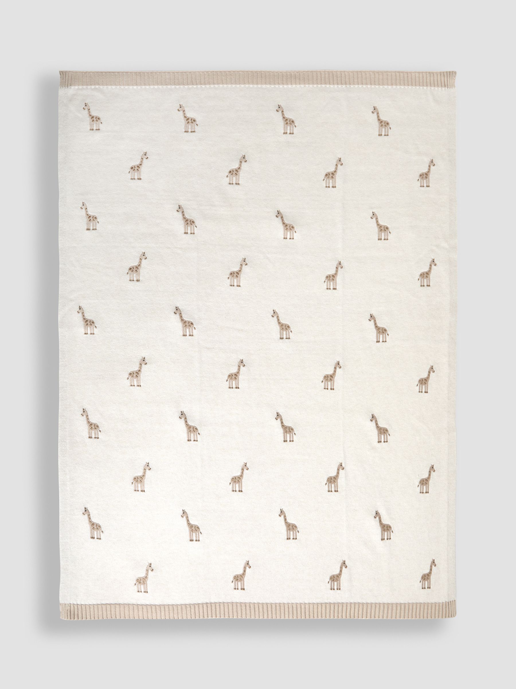 Giraffe Embroidered Shawl