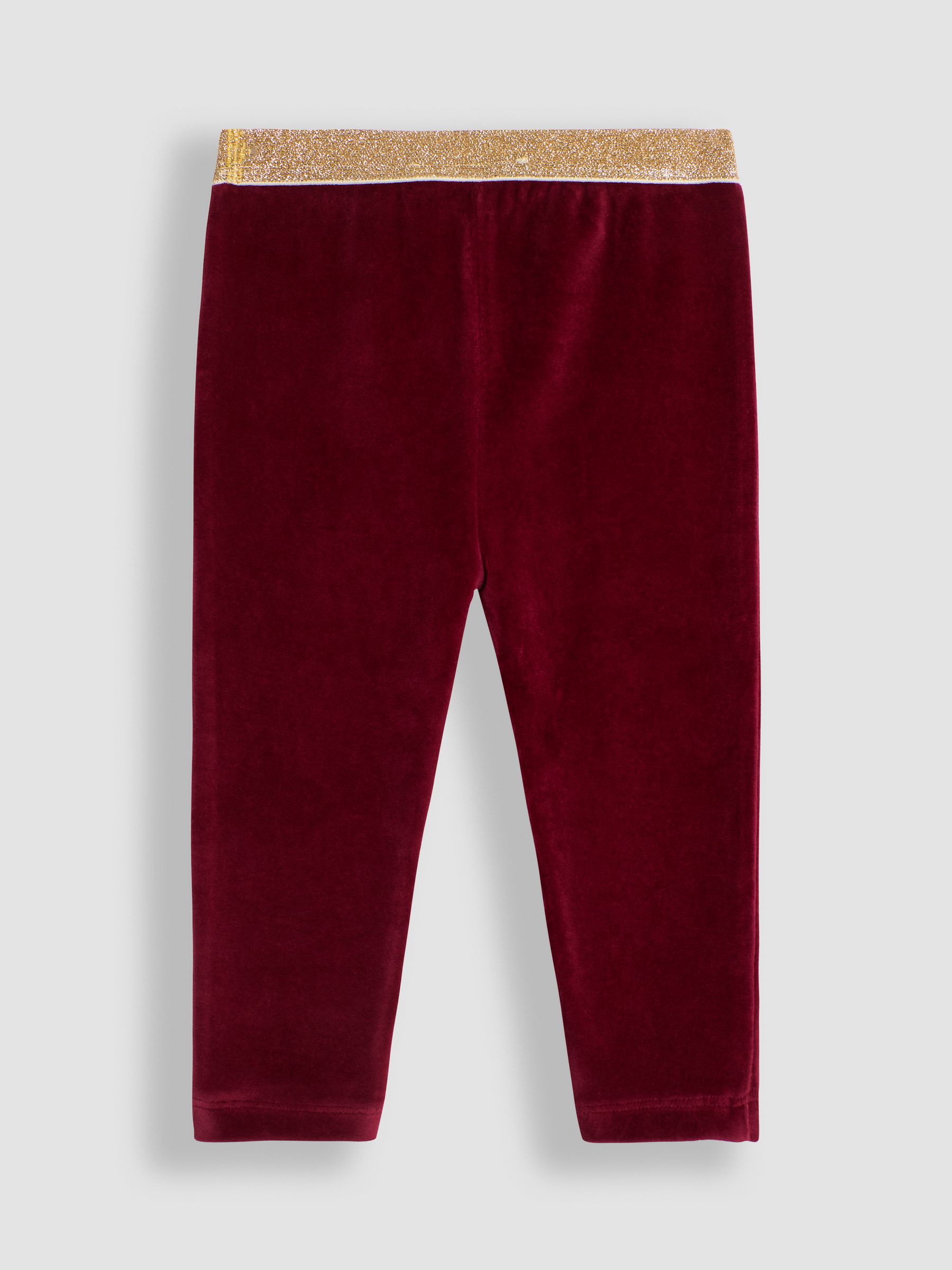 Berry Purple Velour Leggings