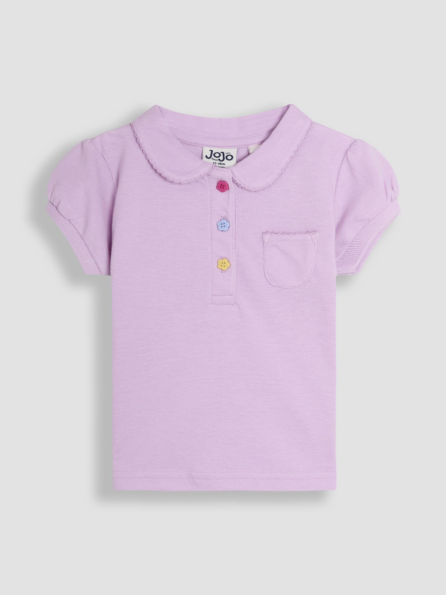 White Pretty Polo Shirt