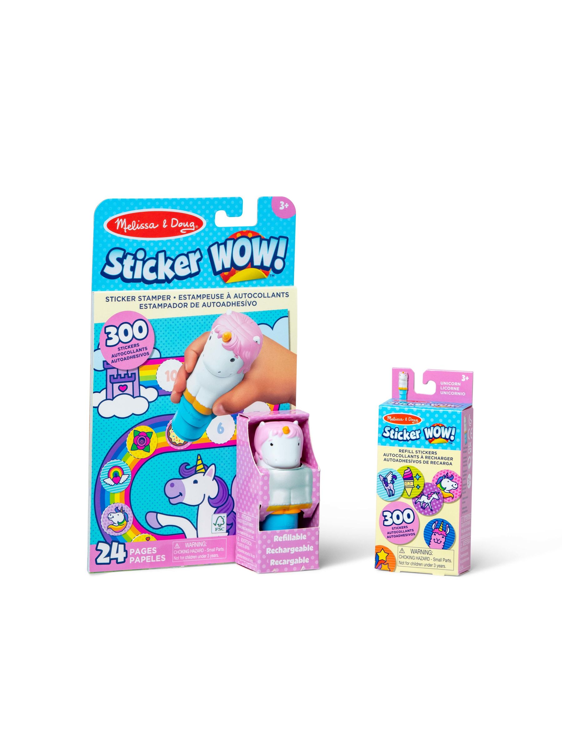 Melissa & Doug Sticker WOW! Unicorn Bundle