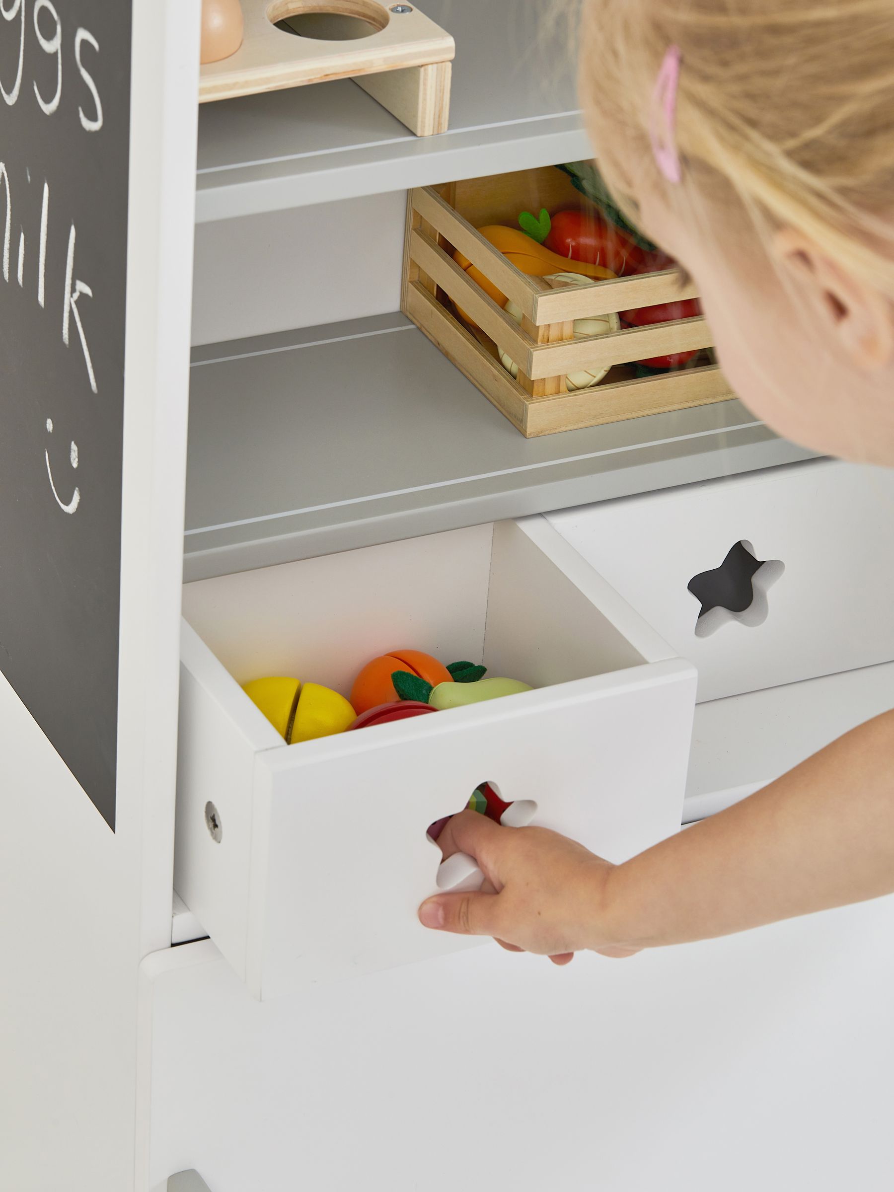 Camden Wooden Fridge Freezer
