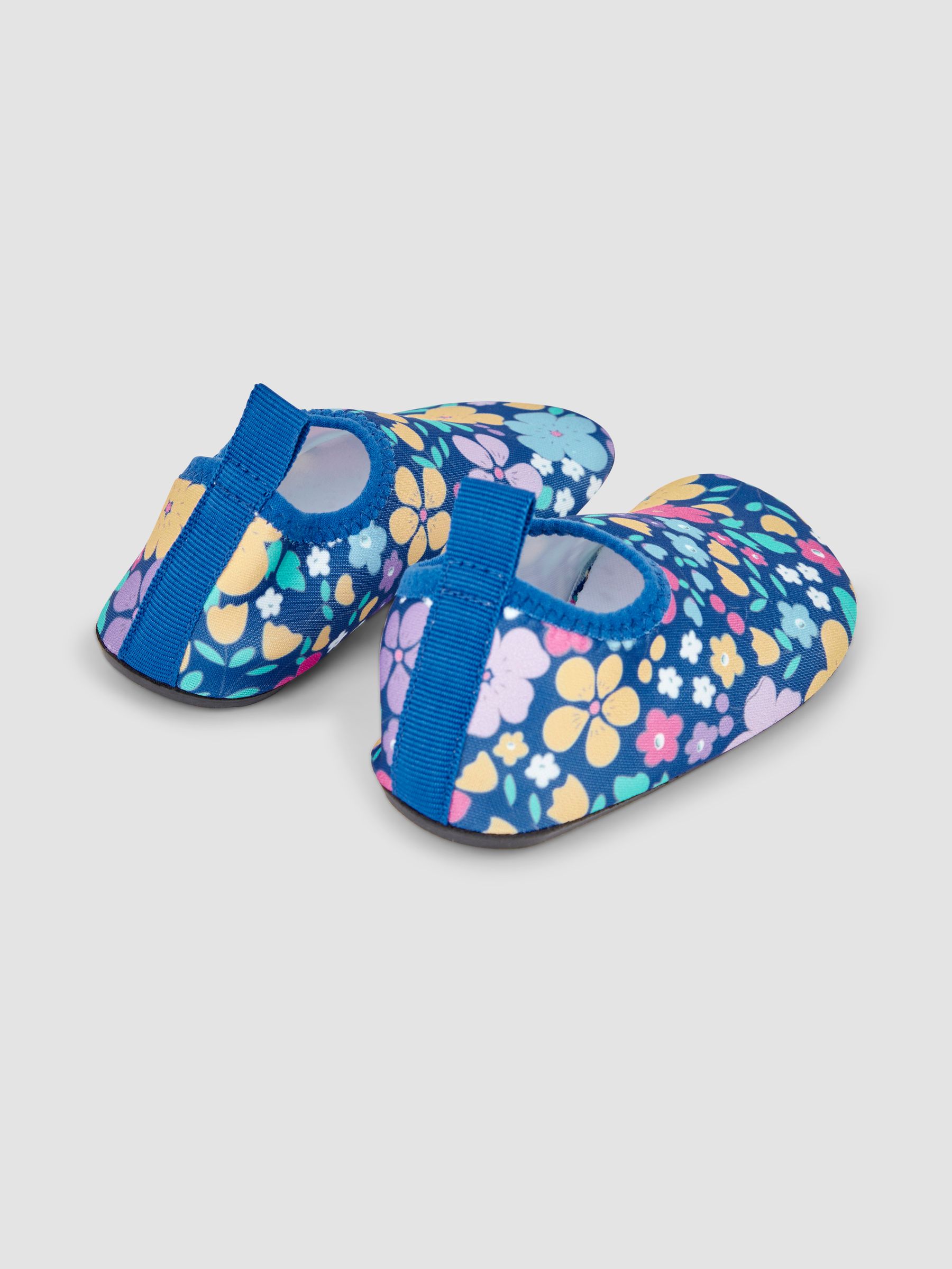 Pink Stripe Anti-Slip Swim Shoes