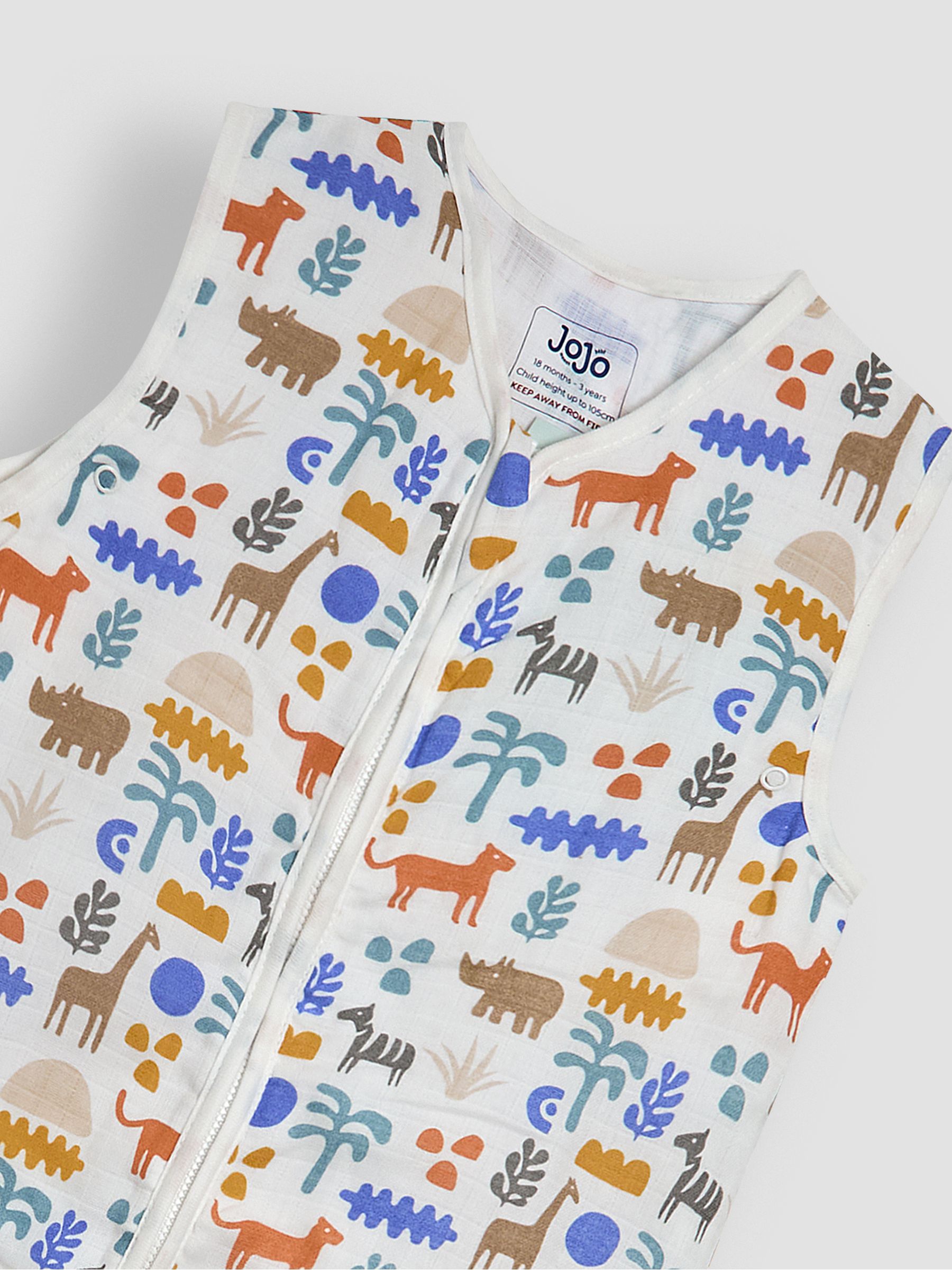 Print 1 Tog Toddler Muslin Sleeping Bag