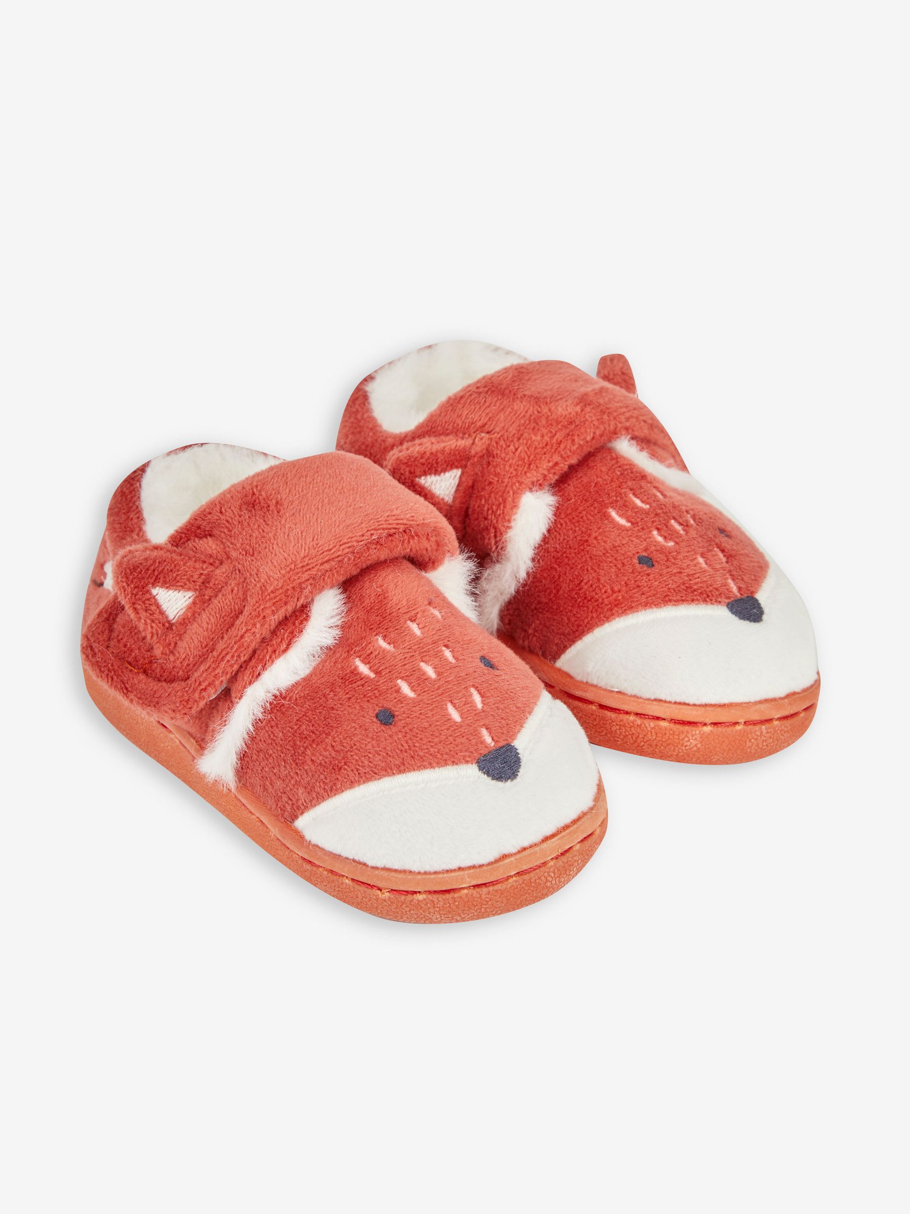 Orange Fox Slipper Shoes