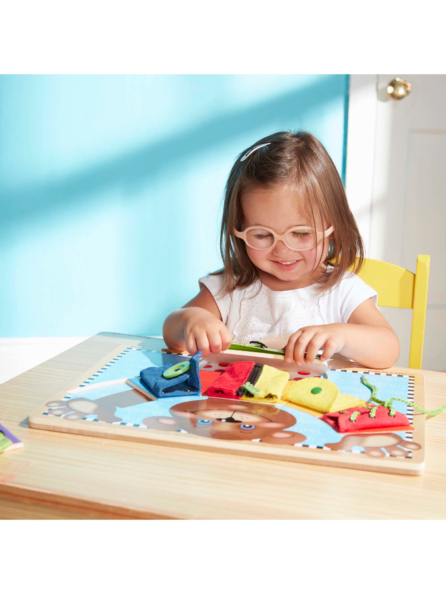 Melissa & Doug Natural Basic Skills Board
