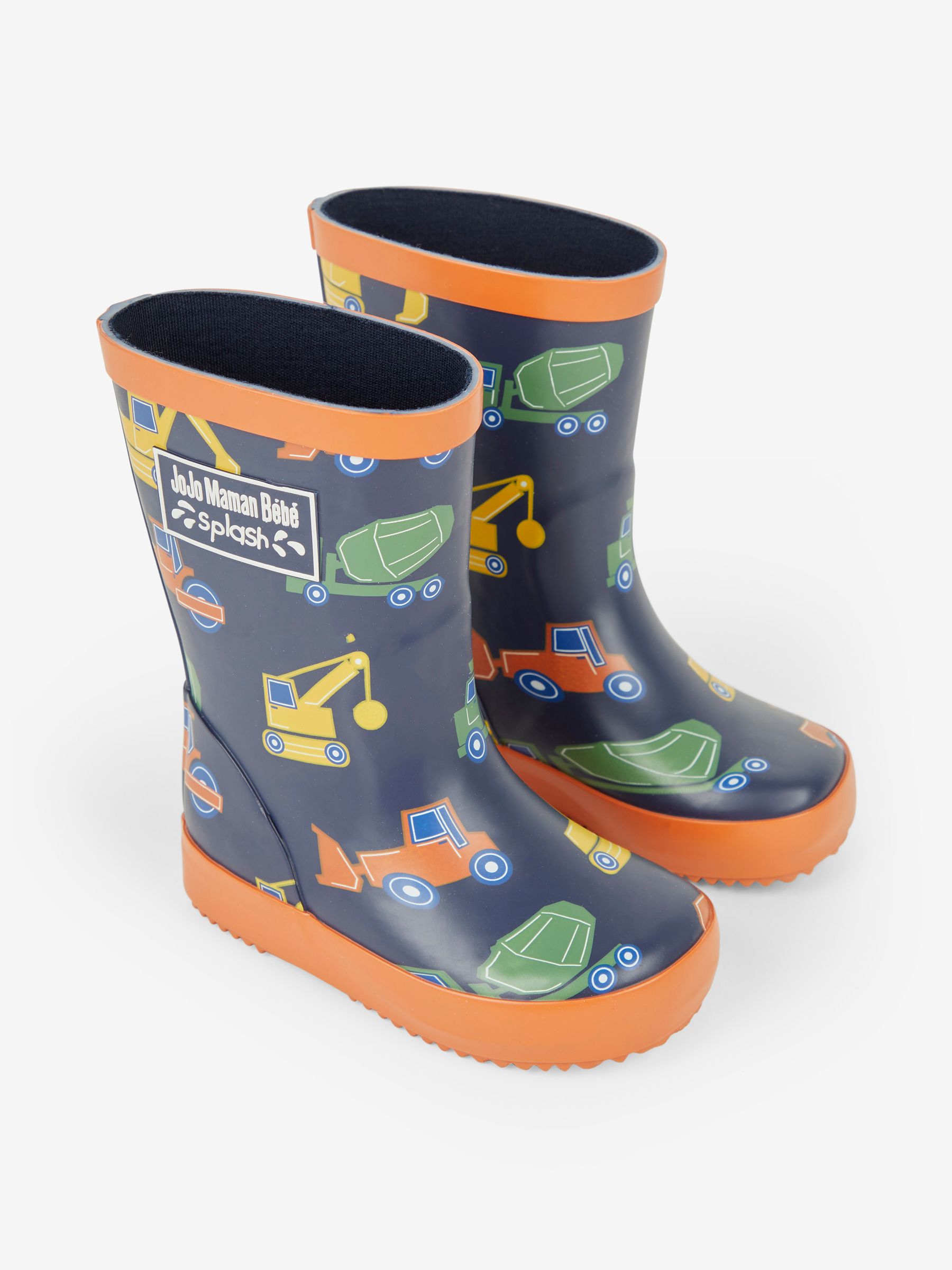 Pink Bunny Printed Lined Wellies