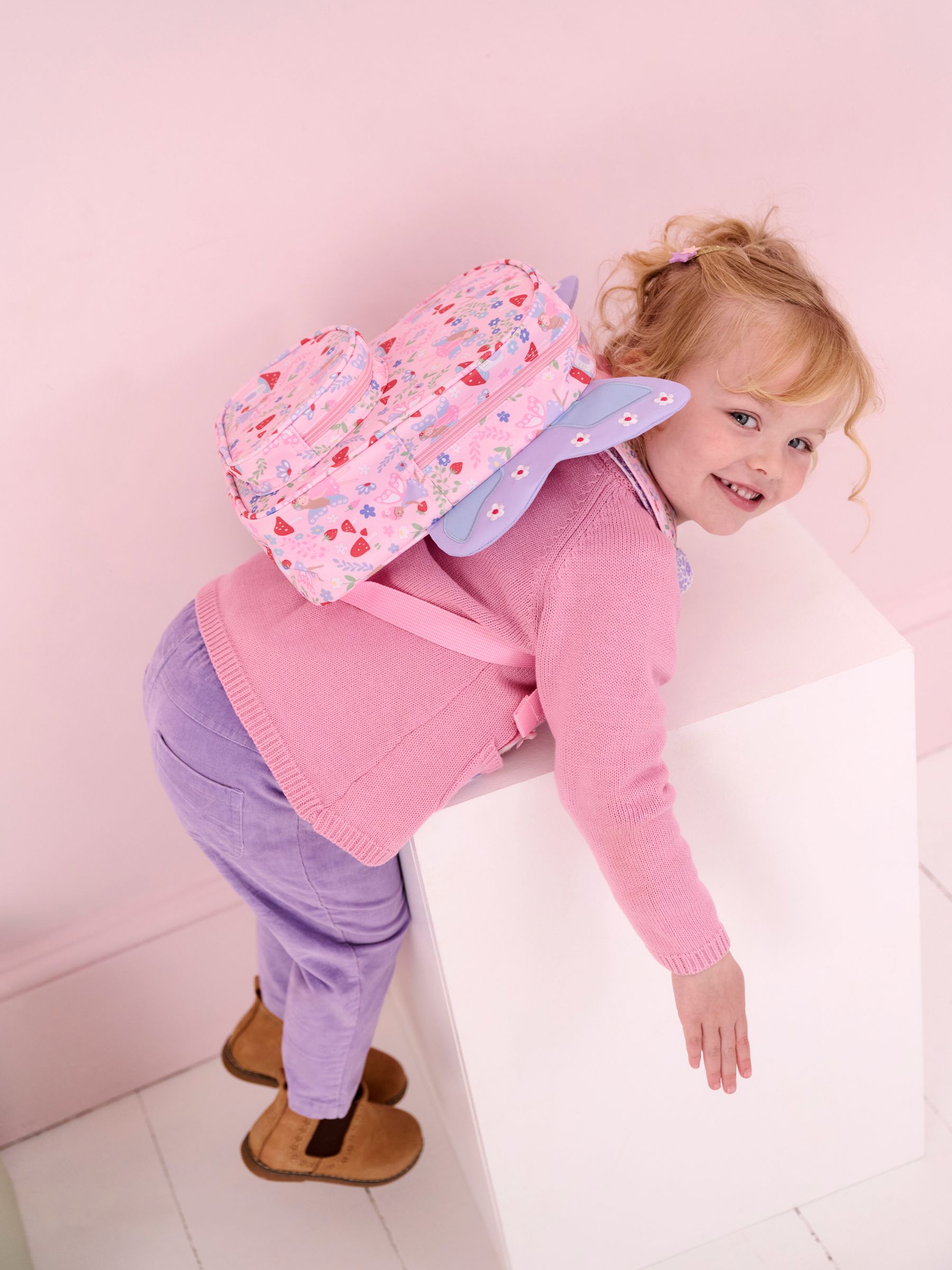 Personalised Fairy Printed Backpack with Wings