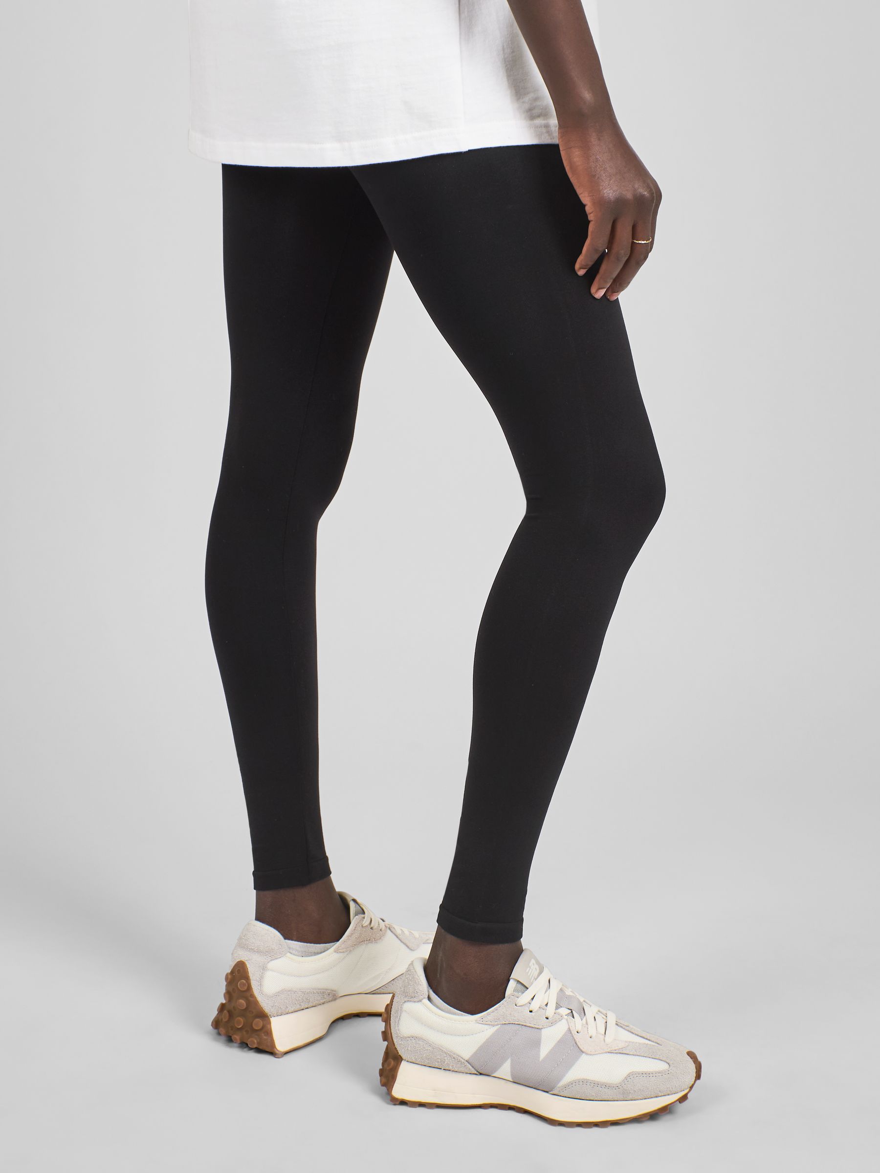 Black Postnatal Support Leggings
