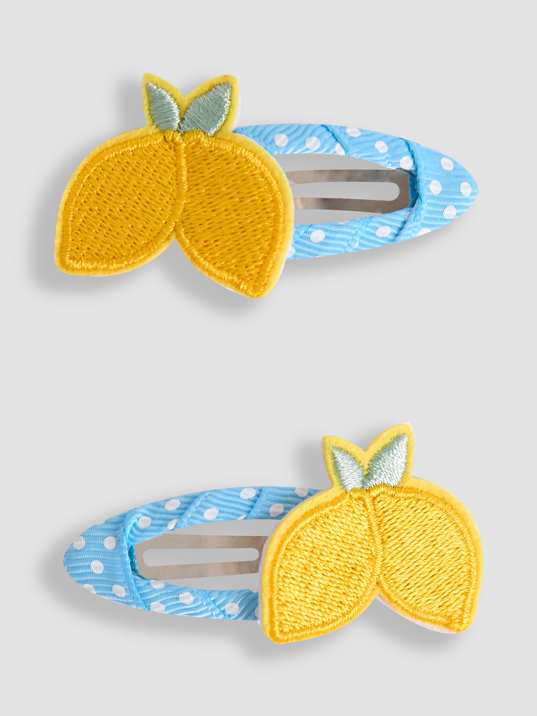 Yellow Lemon Clips 2 Pack