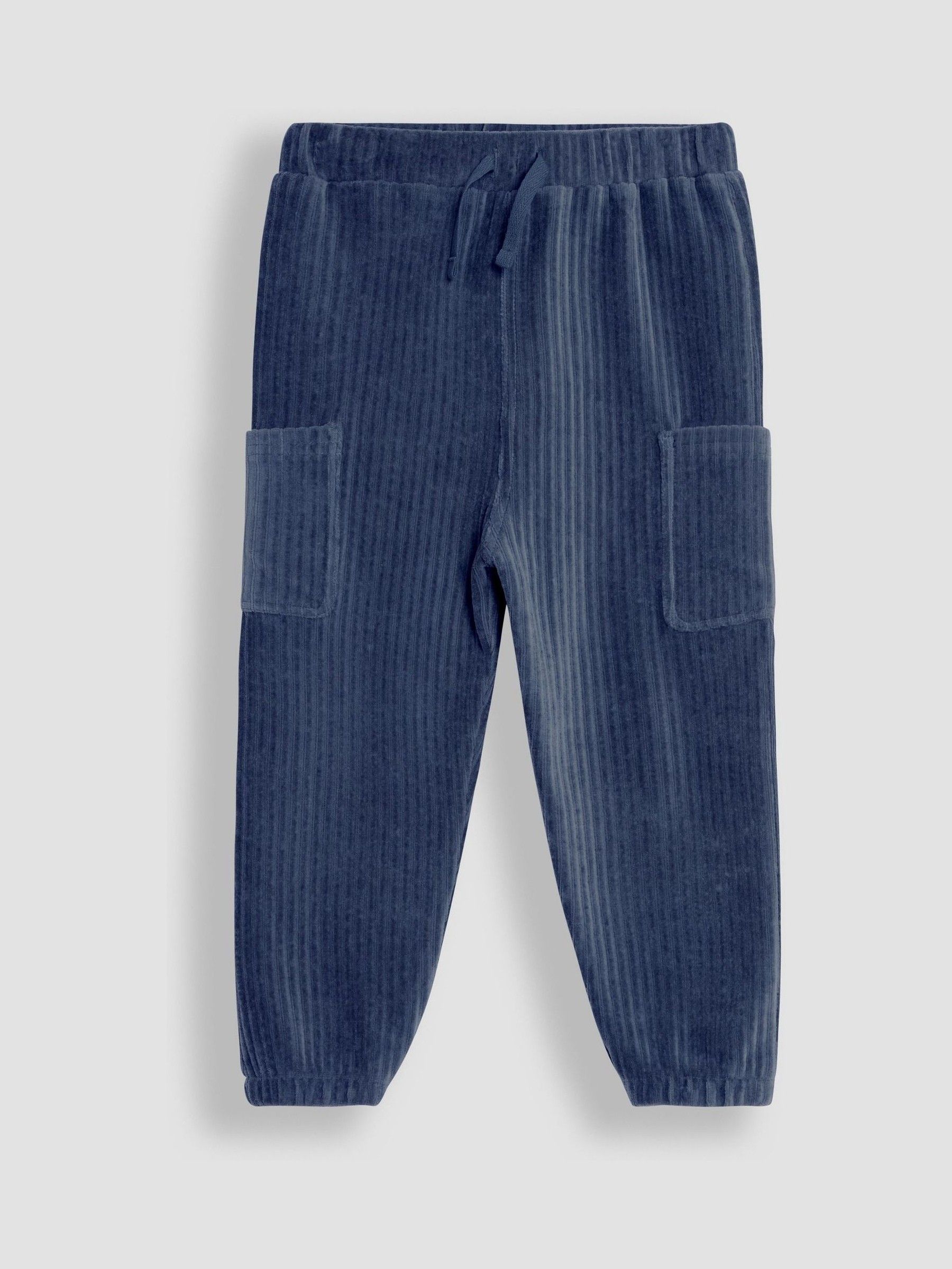 Tan & Natural 2-Pack Velour Pocket Joggers