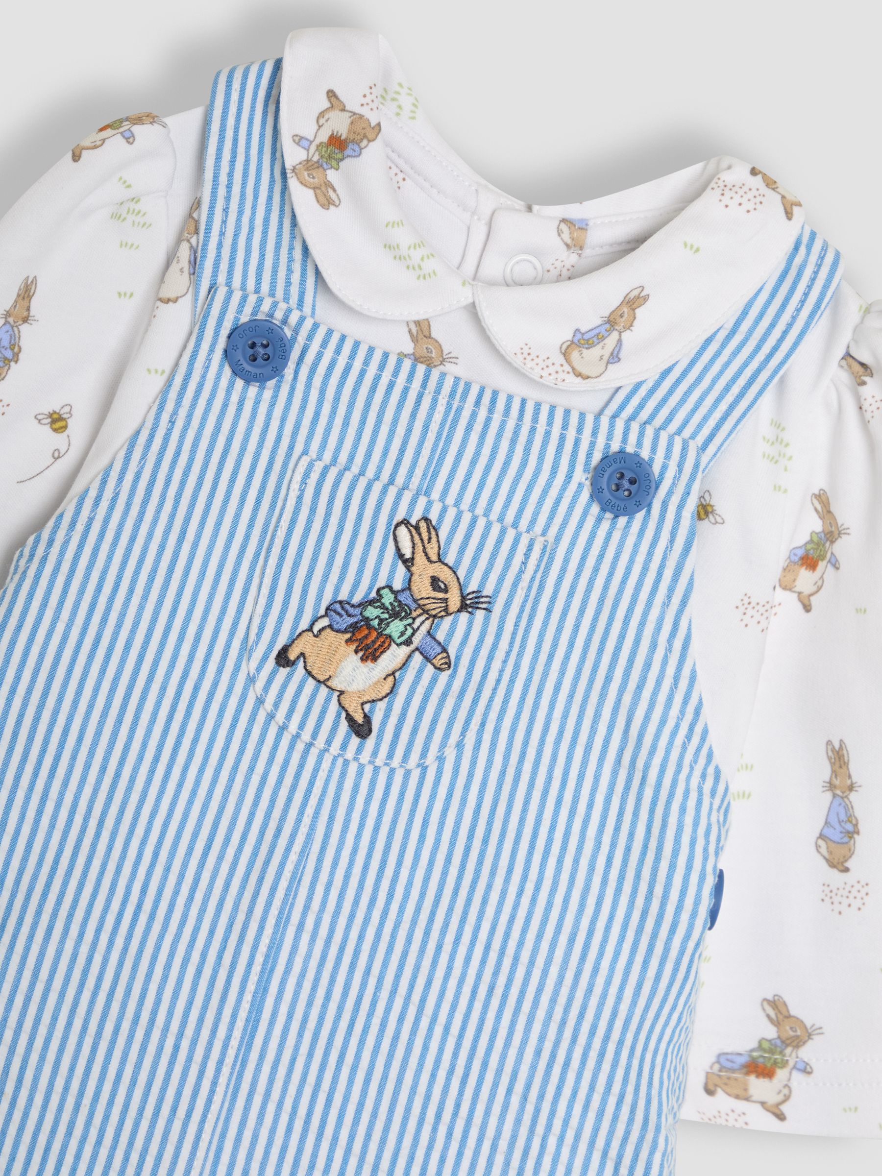 Blue Peter Rabbit™ 2-Piece Dungarees & Body Set