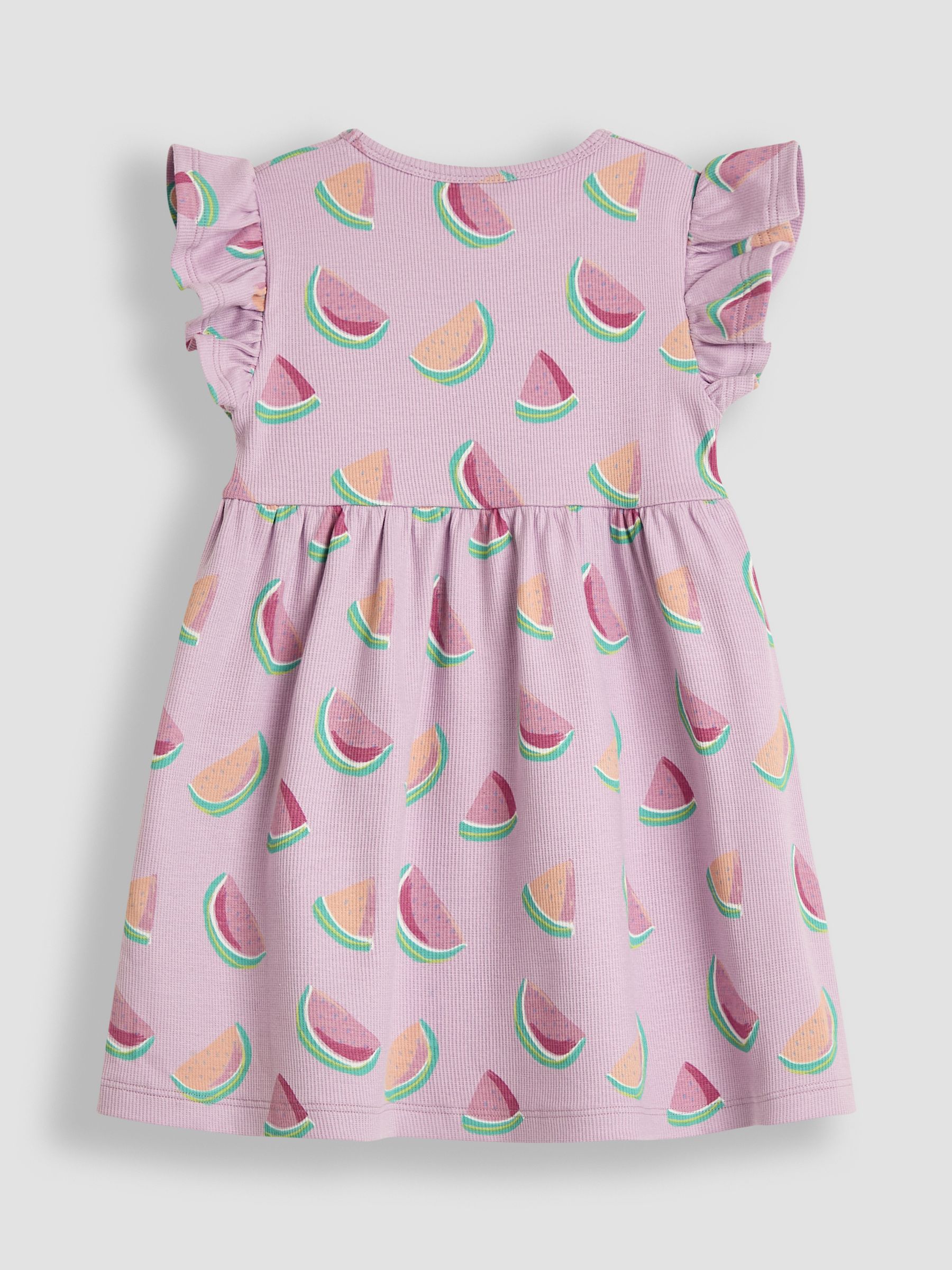 Lilac Purple Watermelon Rib Dress