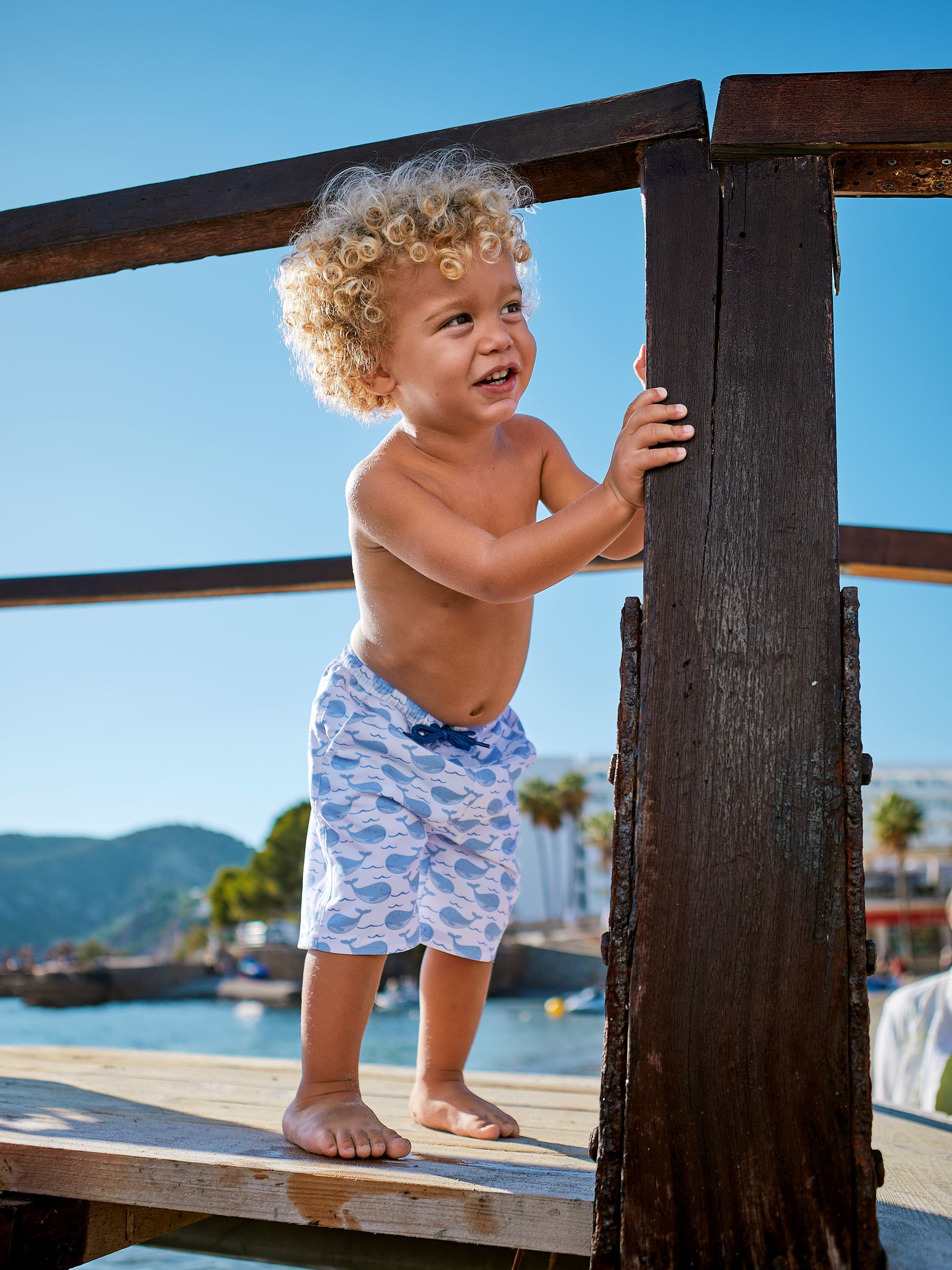 Blue Swim Shorts