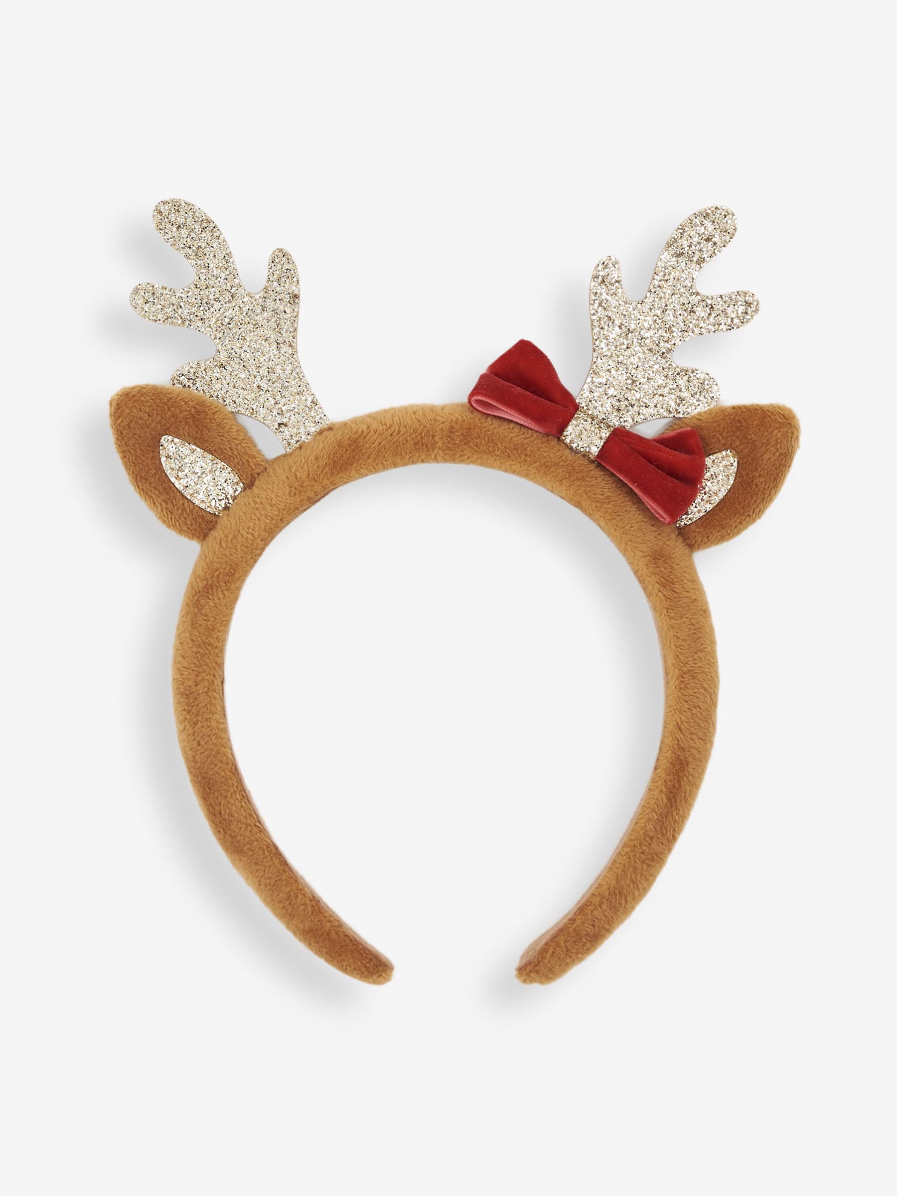 Brown Reindeer Headband