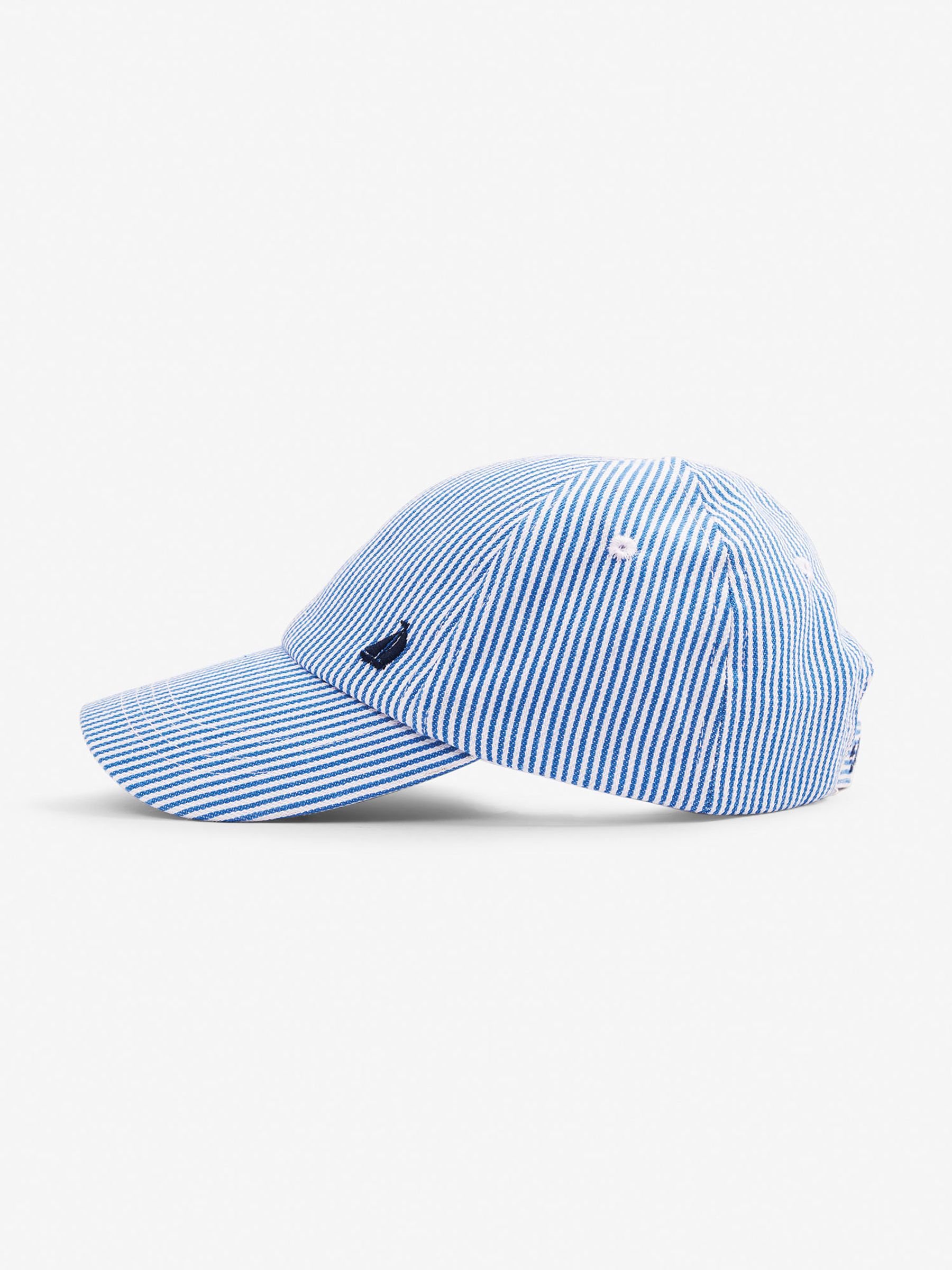 Blue Striped Cap