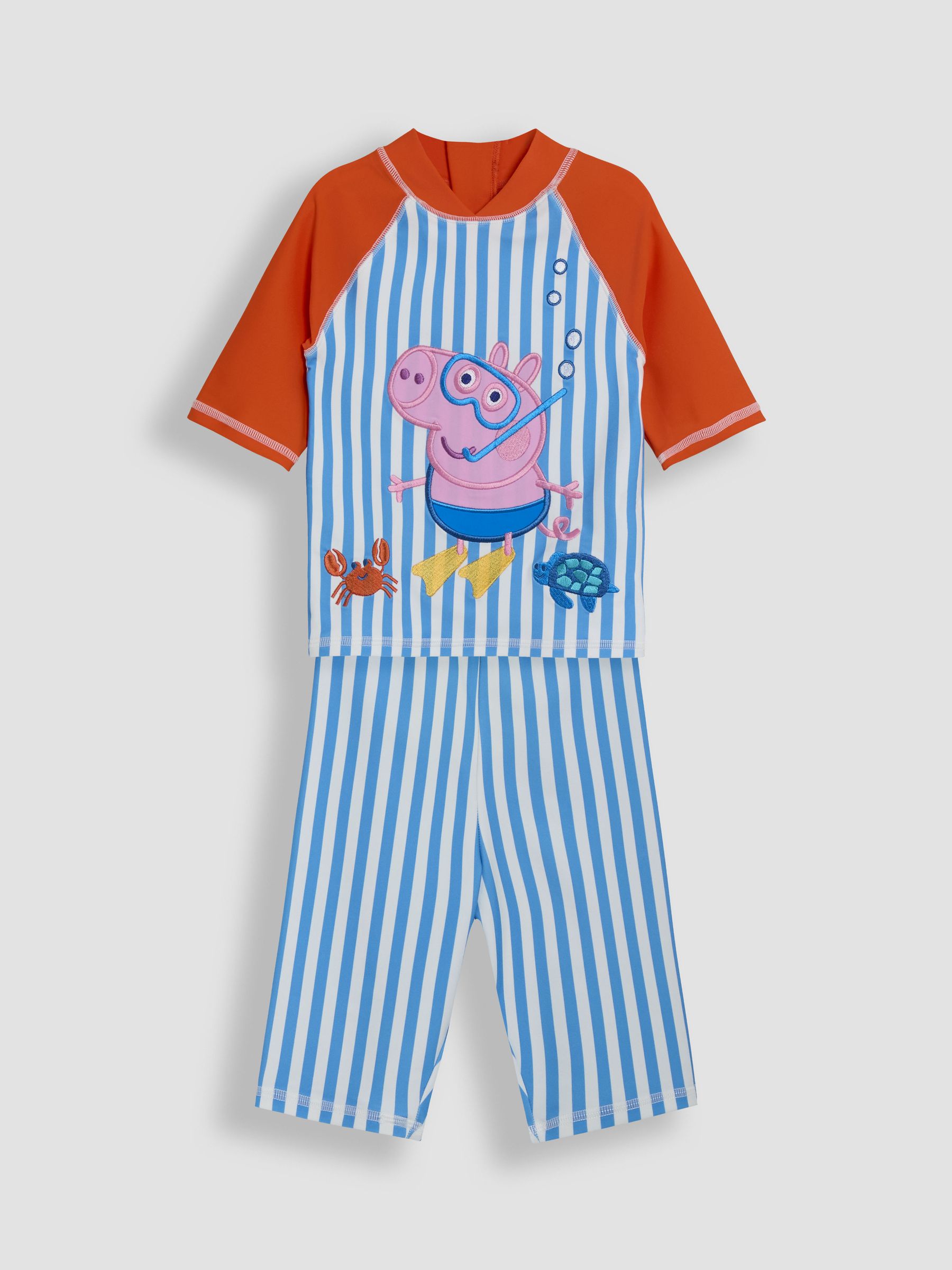 Stripe Peppa Pig 2-Piece Sun Protection Suit