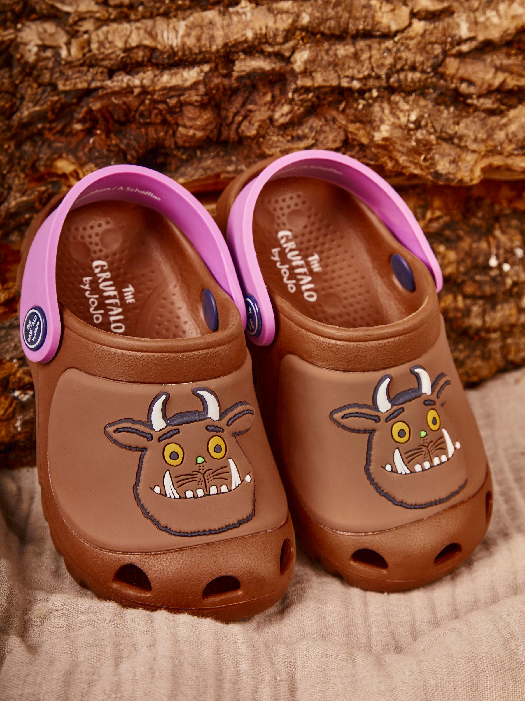 Brown Gruffalo Clogs
