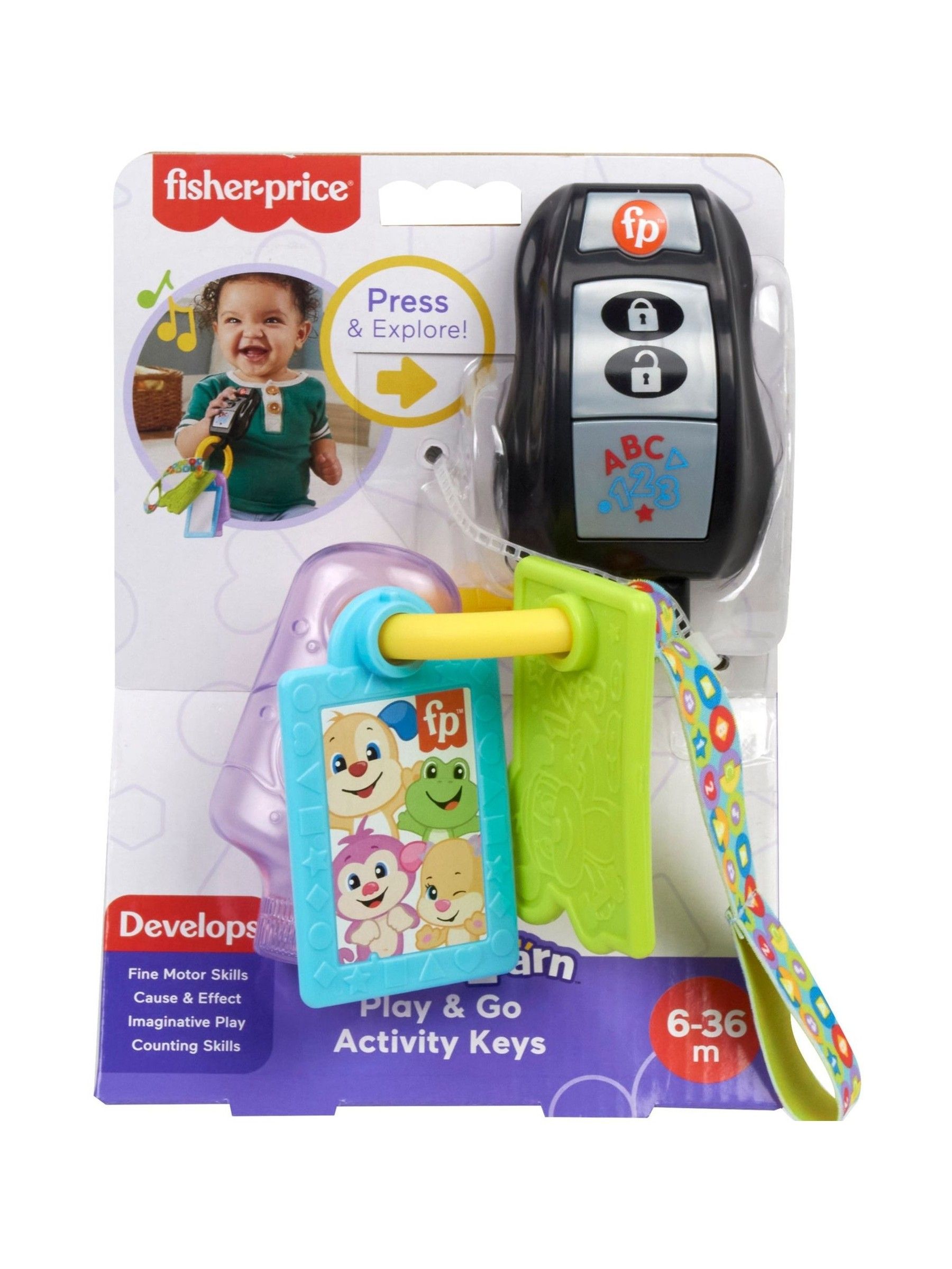 Fisher Price Play And Go Activity Keys