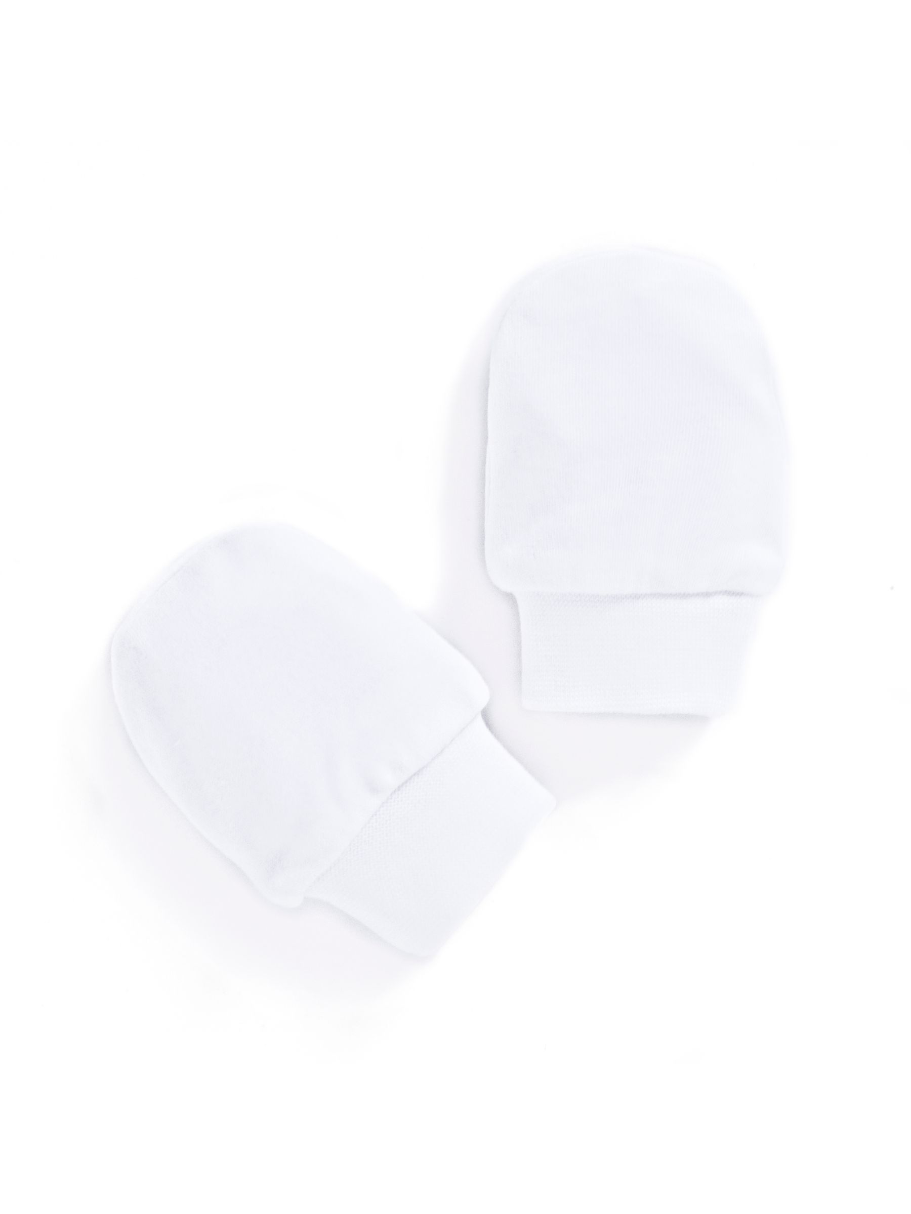 White 3-Pack Scratch Mitts