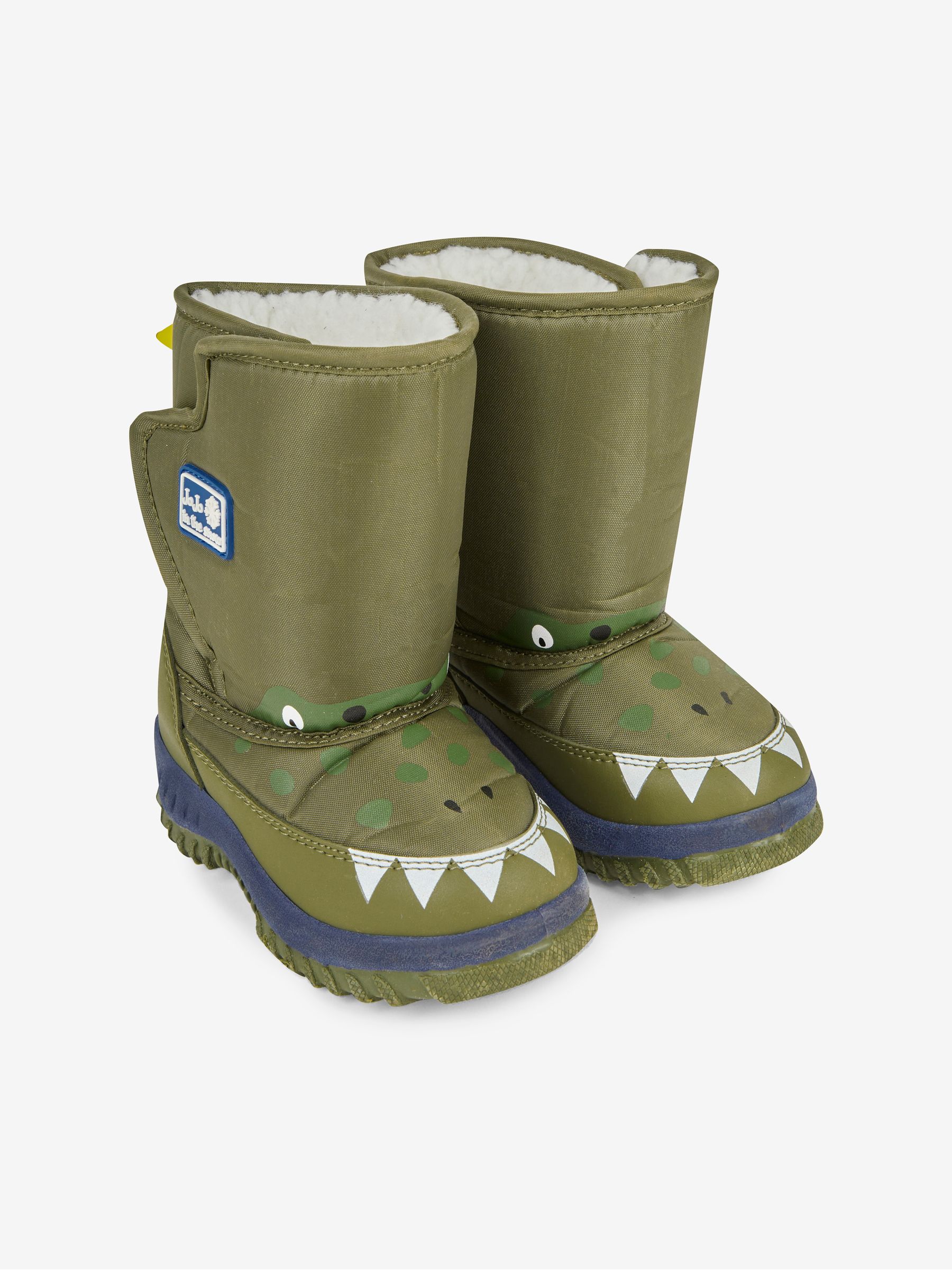 Dino Snow Boots in Green