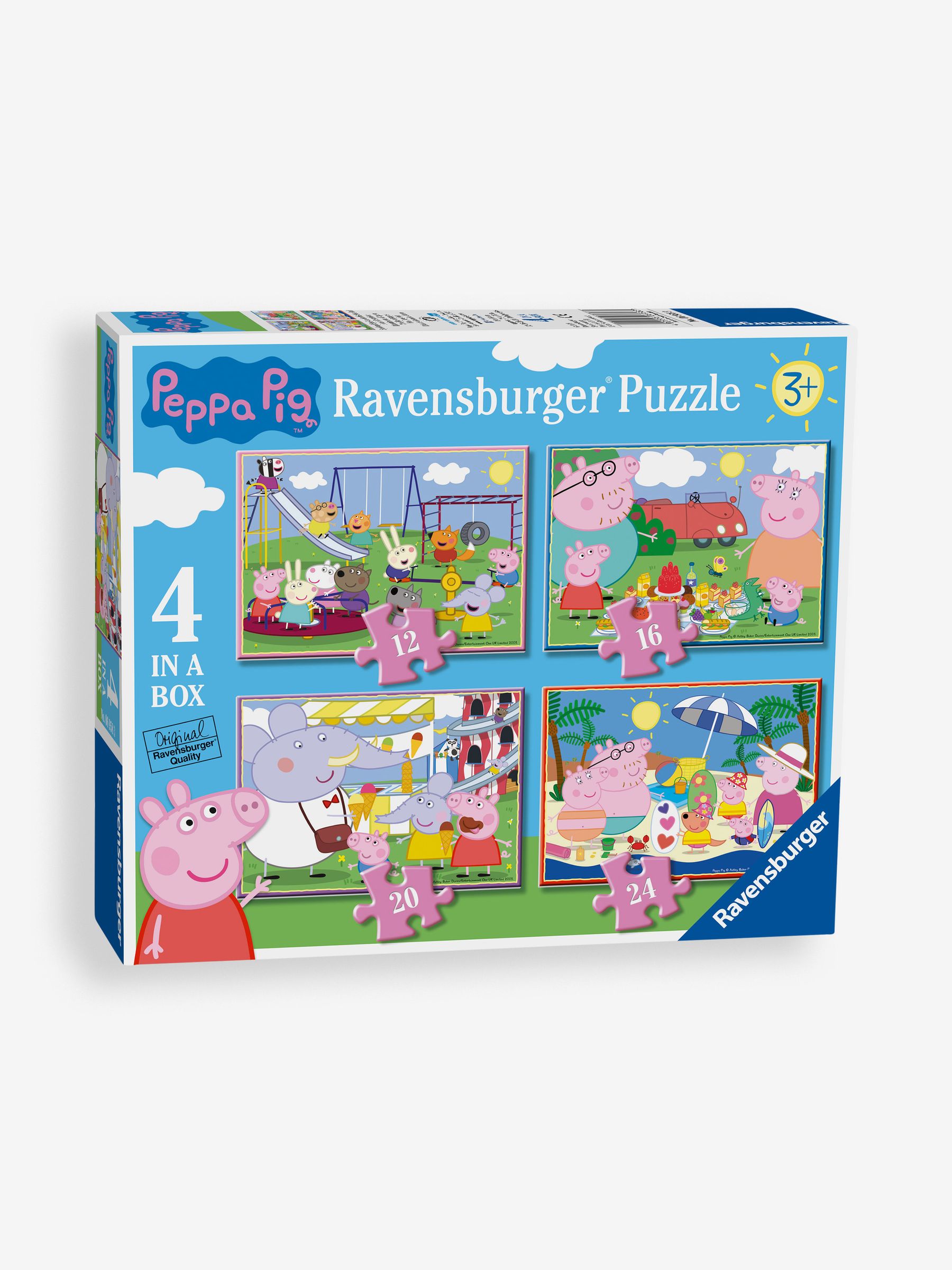 Peppa Pig 4 in a Box Puzzle