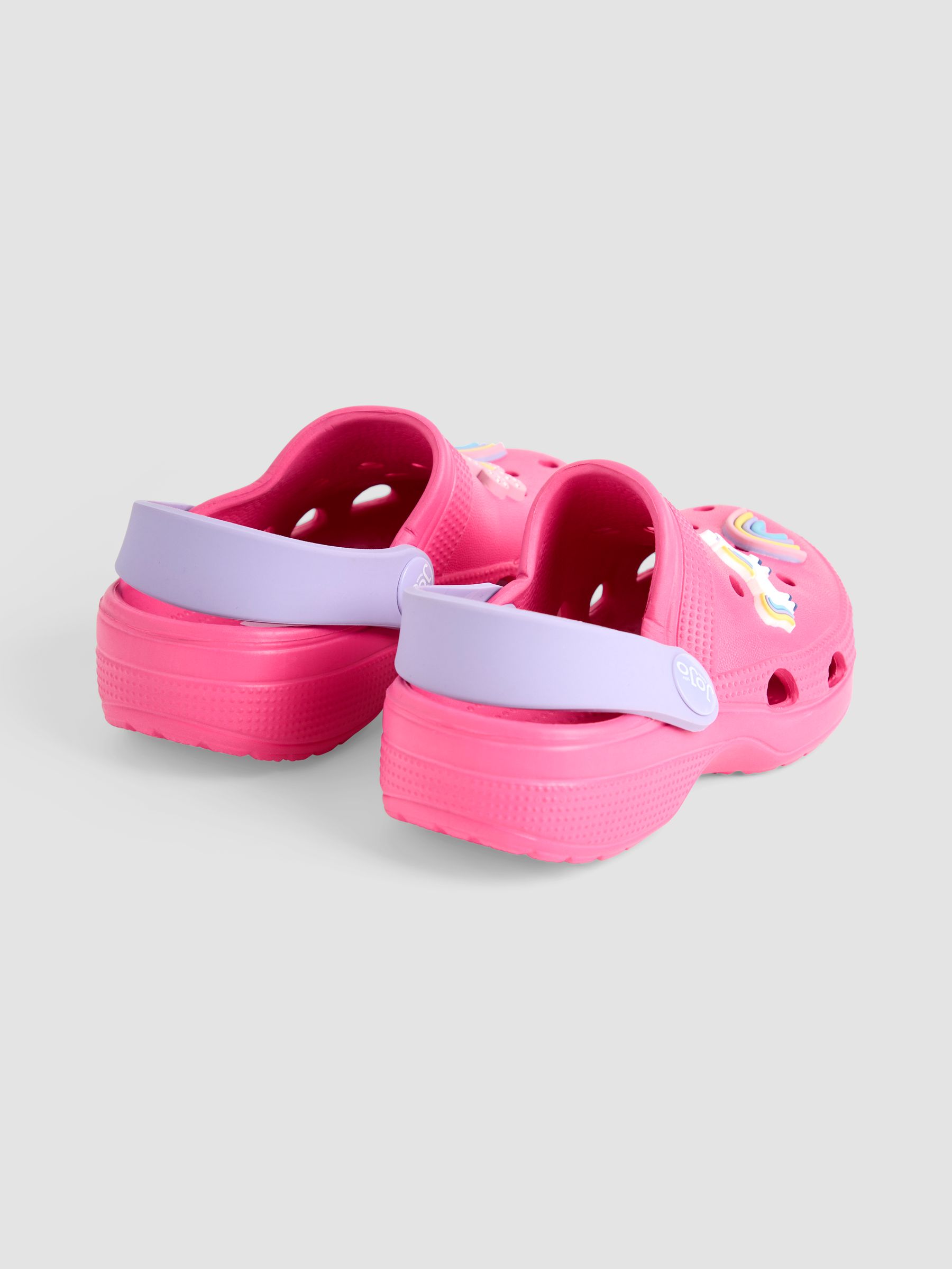 Fuchsia Slip On Clog