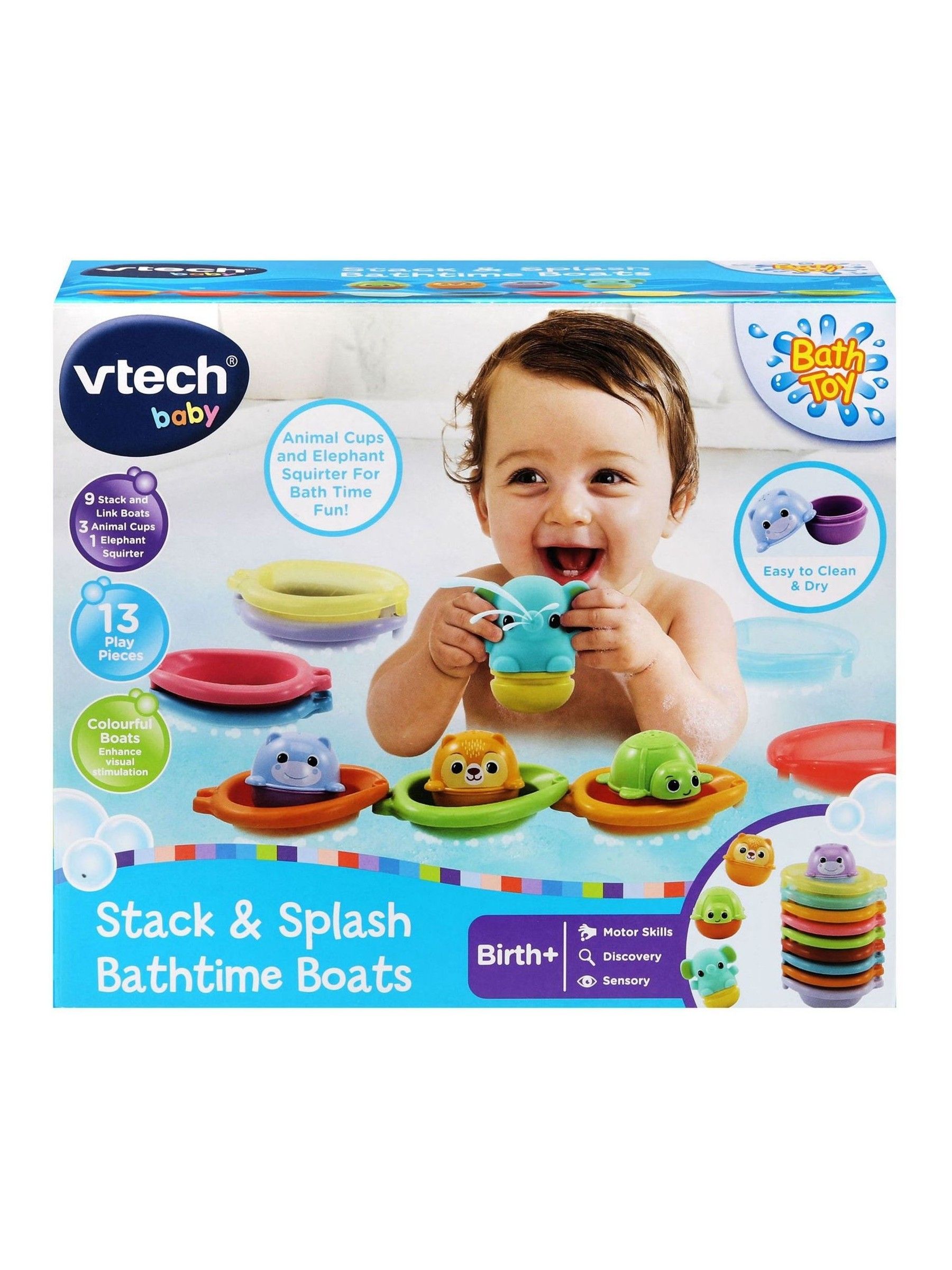 V-Tech Stack & Splash Bathtime Boats