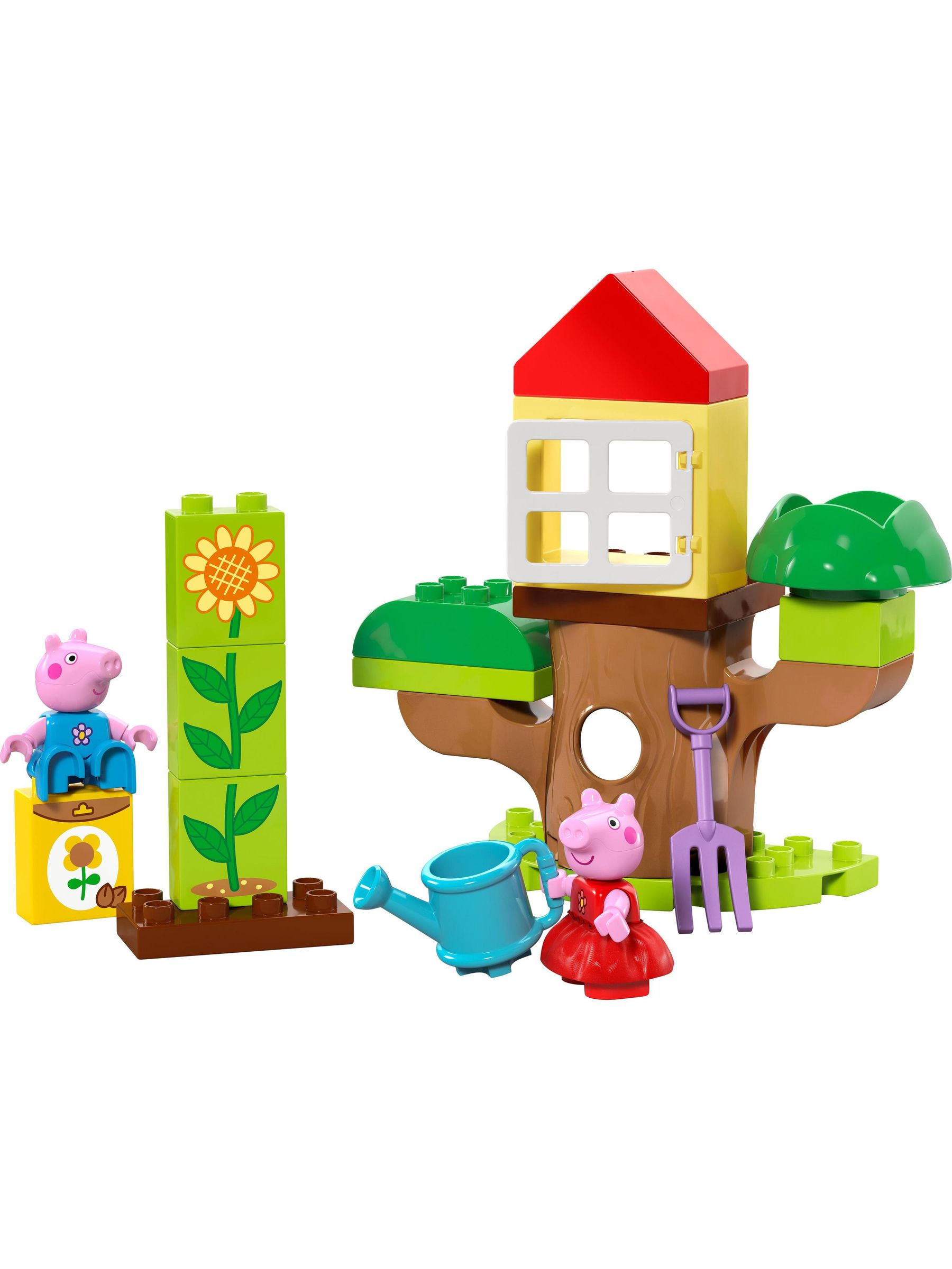 LEGO DUPLO Peppa Pig Garden and Tree House Toy