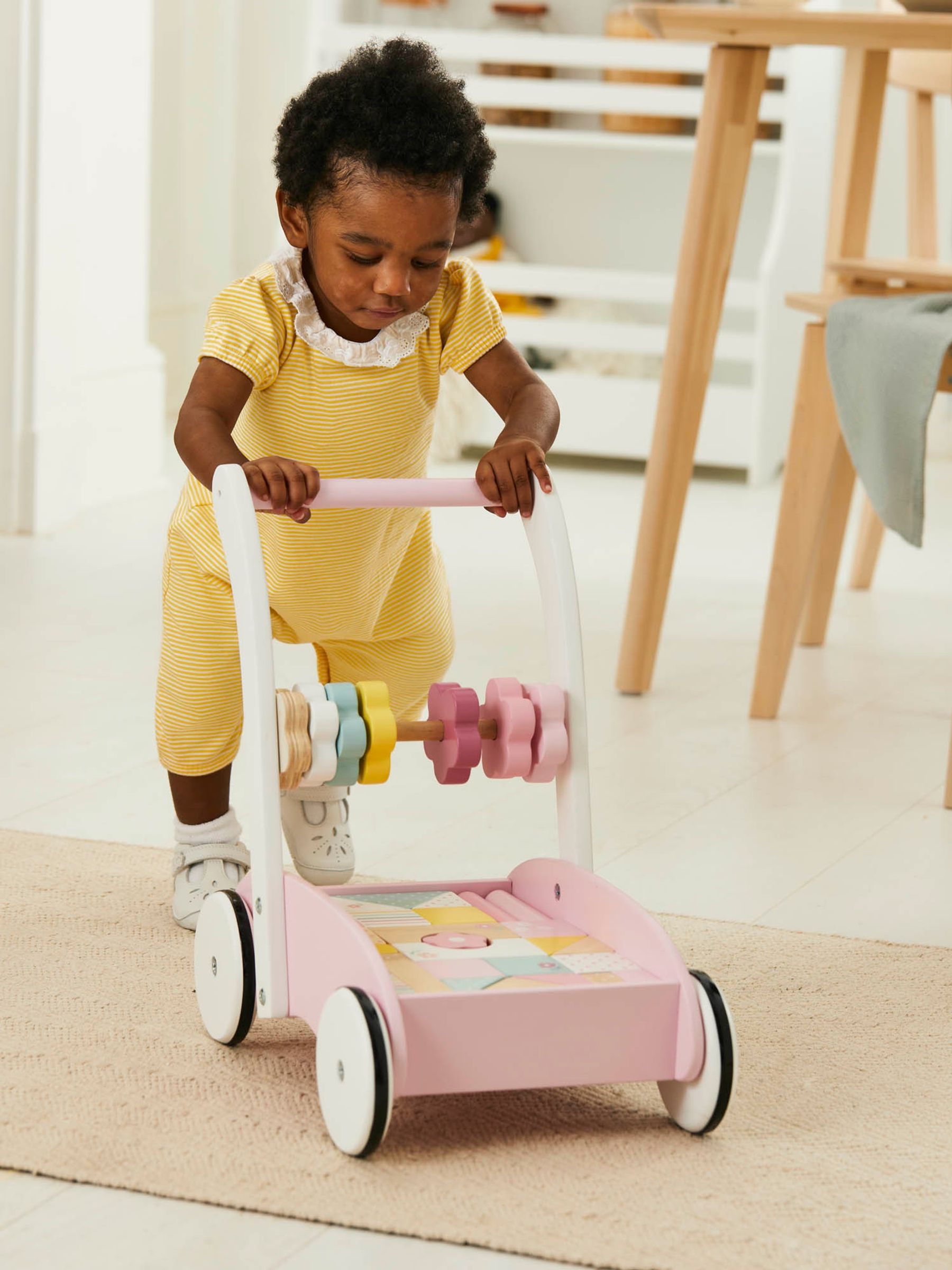 Pink Baby Walker