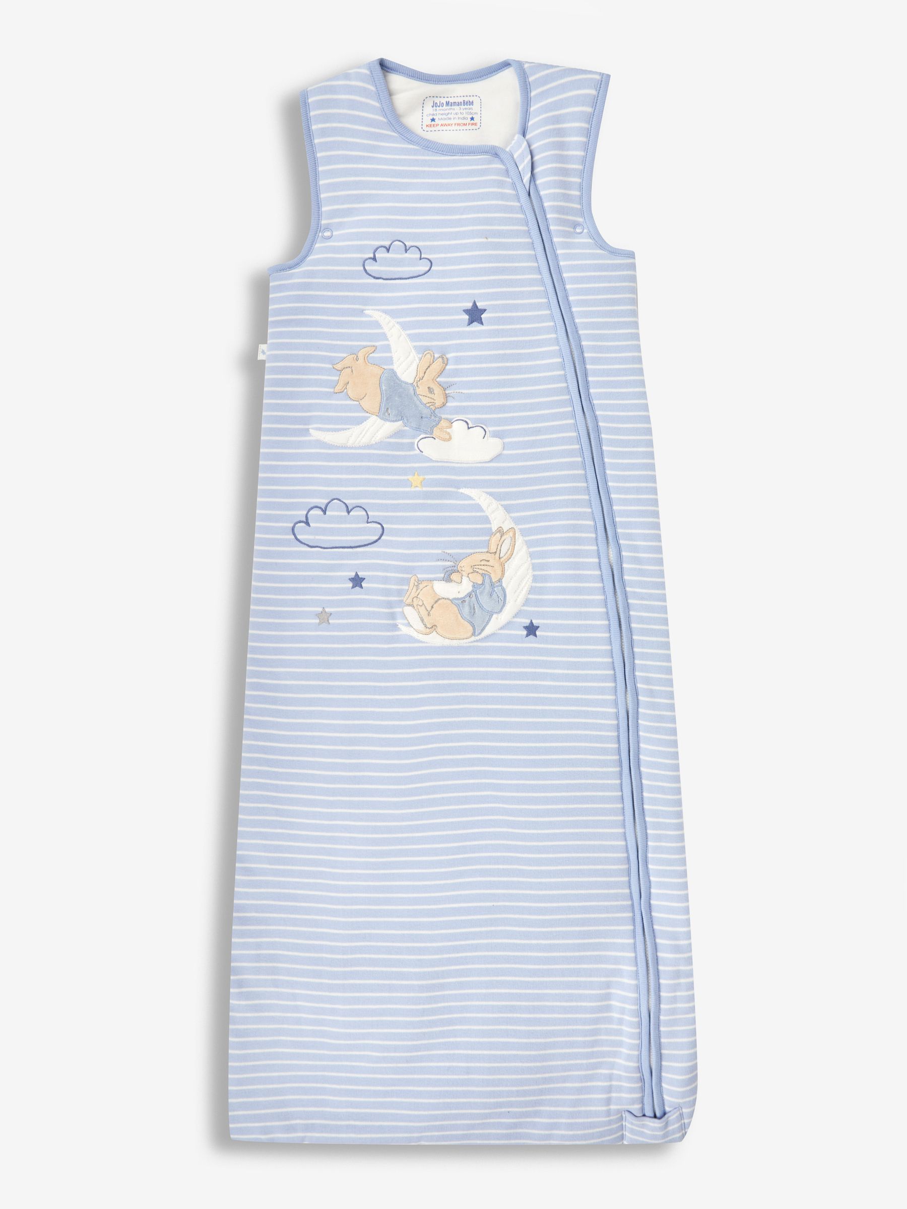 Peter Rabbit Appliqué 2.5 Tog Toddler Sleeping Bag