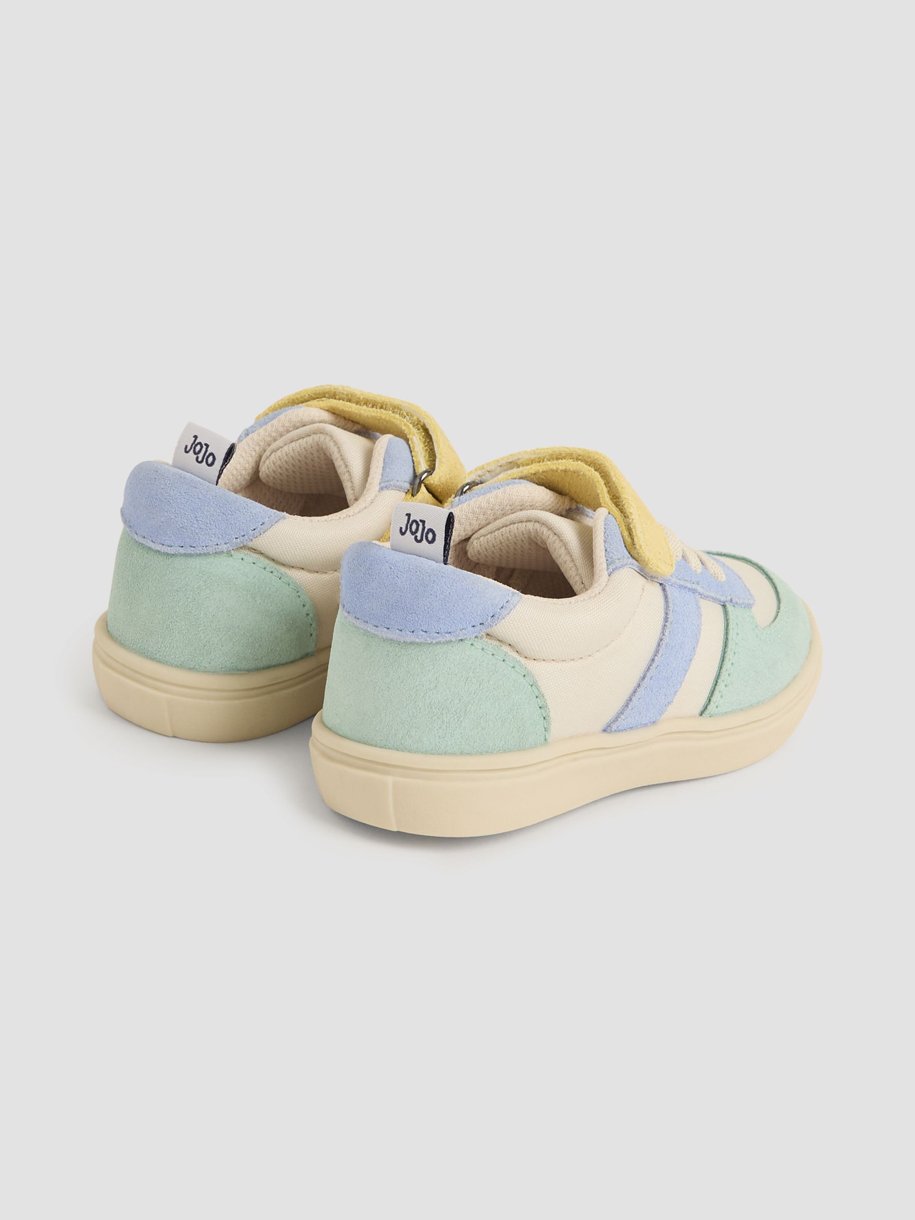 Multi Colourblock Riptape Trainers