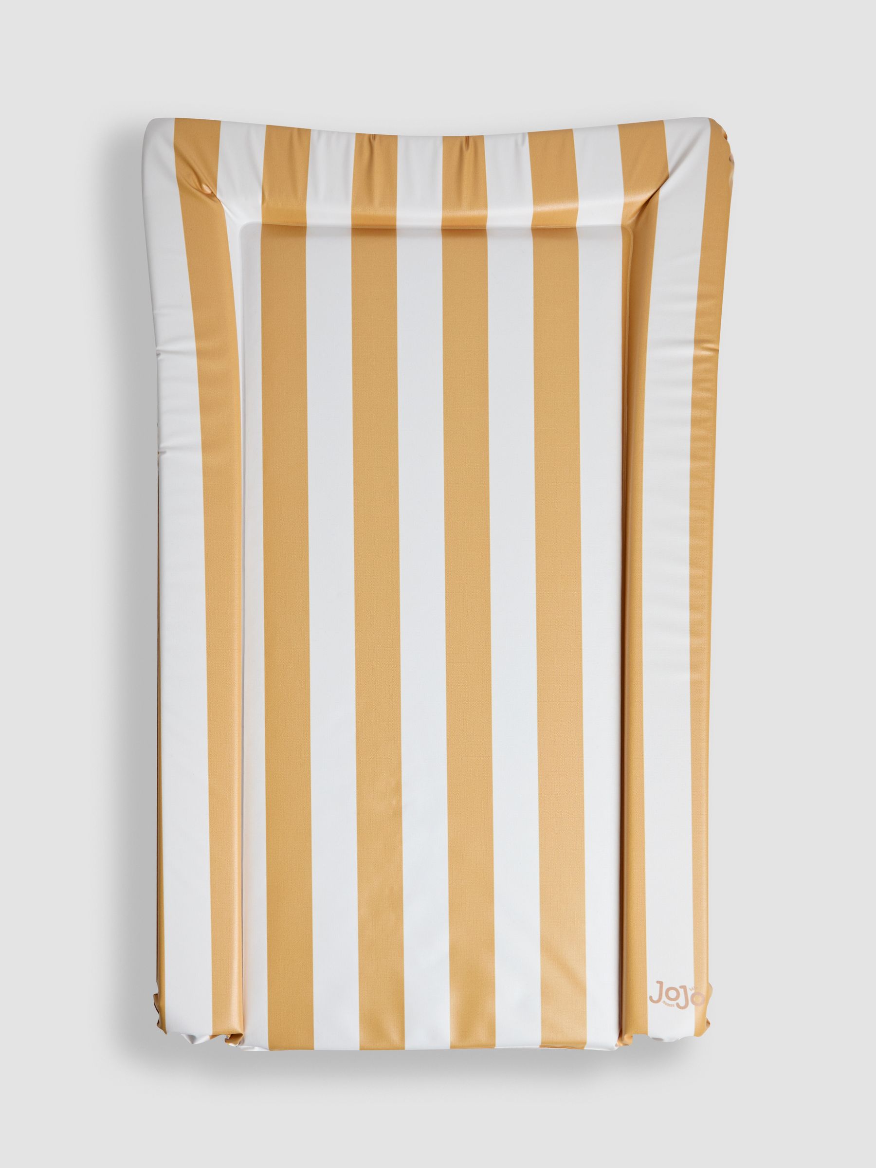 Ochre Stripe Changing Mat