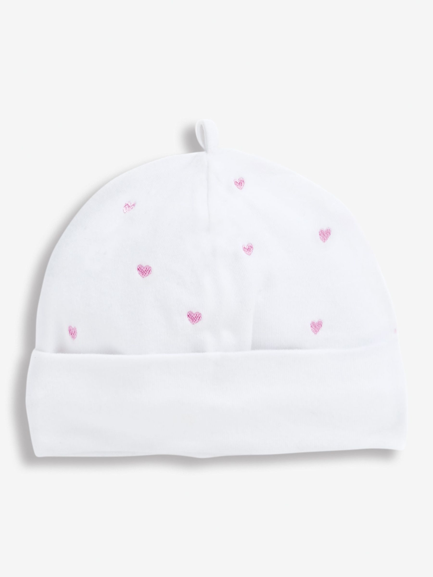 Yellow Duck Embroidered Cotton Baby Hat
