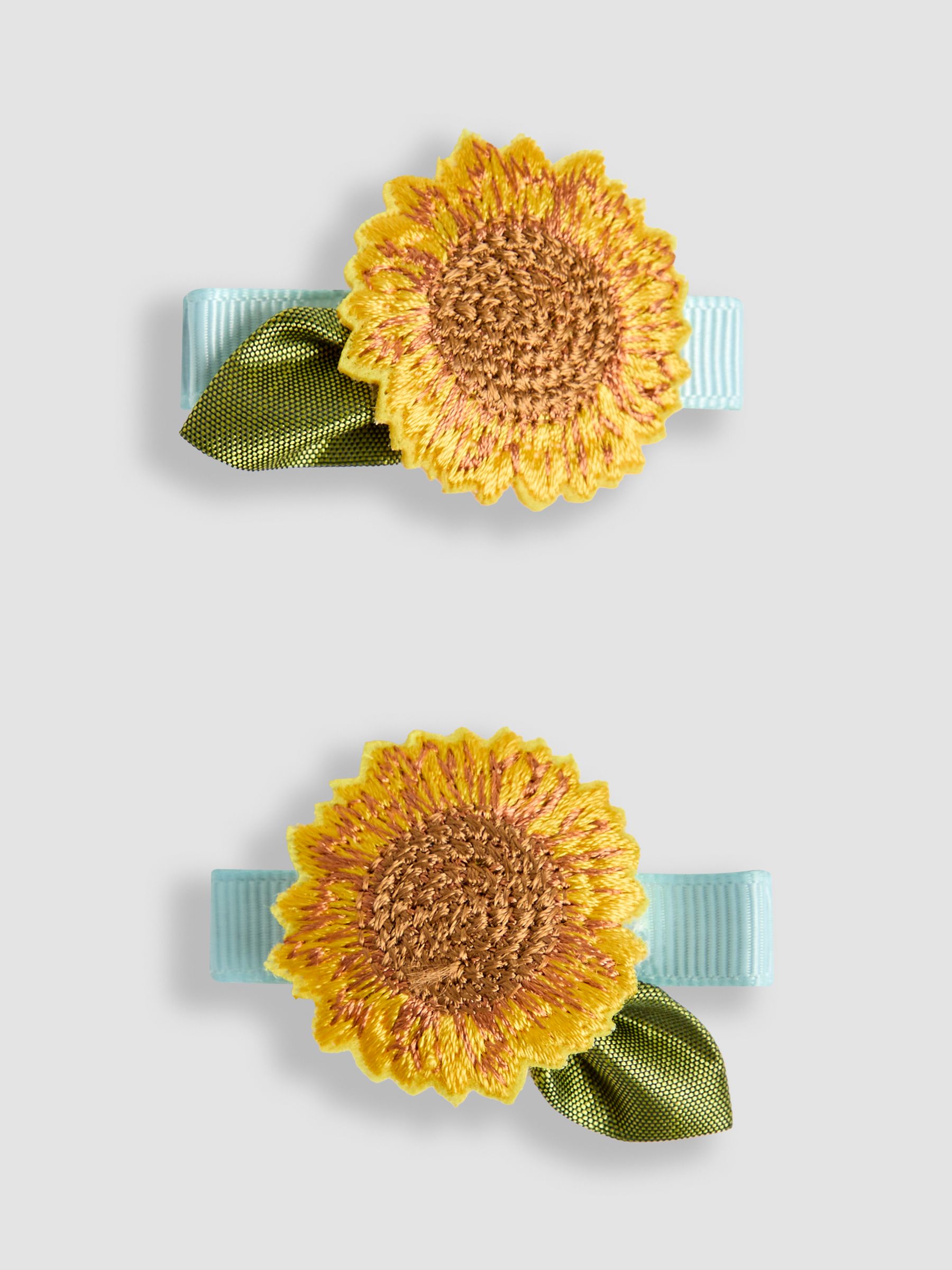 Yellow 2-Pack Crochet Clips